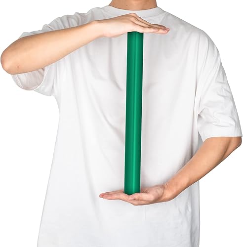 Miniatura 7 de RUSPEPA Papel de regalo verde bosque, papel de regalo de Navidad, papel metálico mate, rollo de papel de regalo verde oscuro para bodas, cumpleaños,