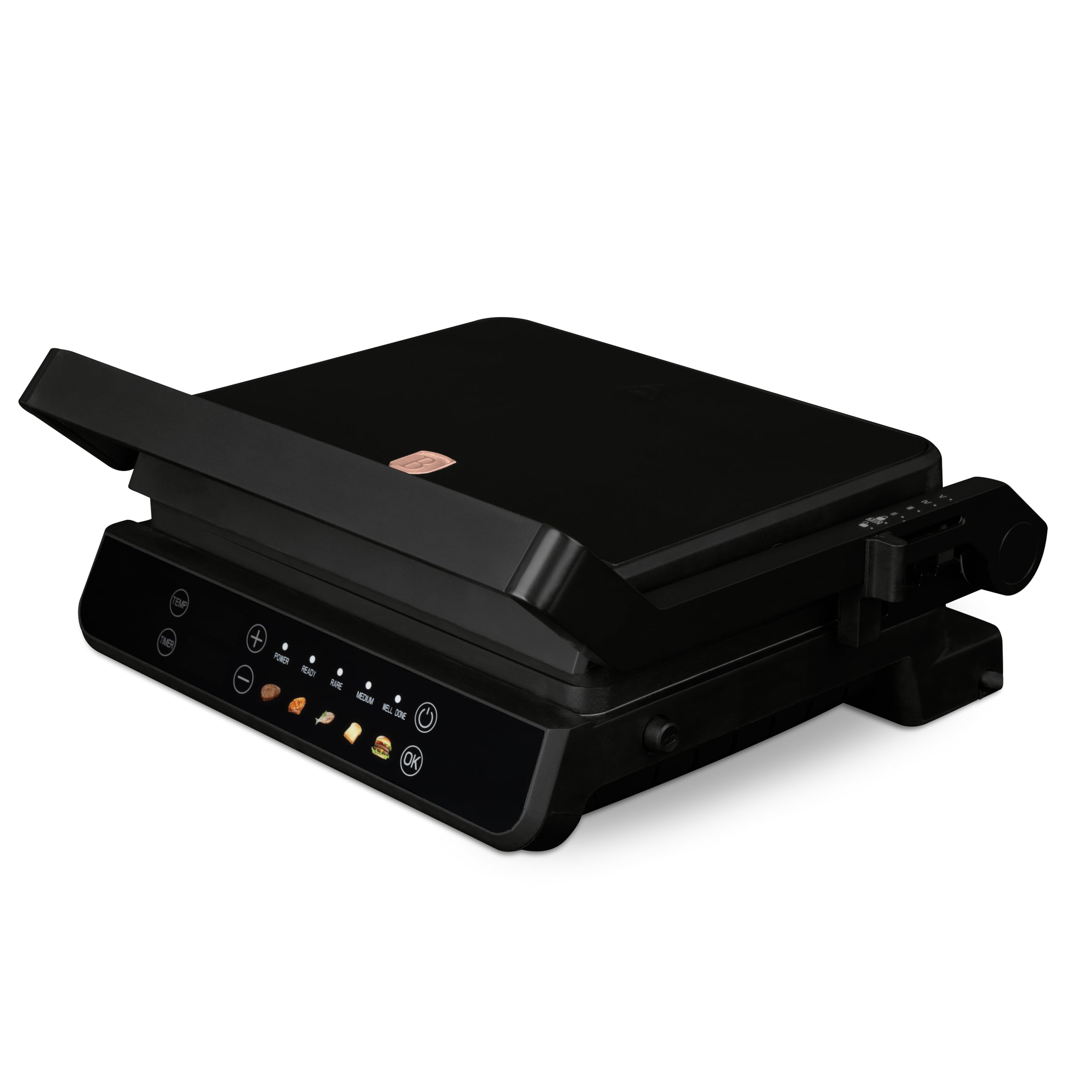 Berlinger Haus – Elektrischer Kontaktgrill 2000 W Kollektion Black Rose