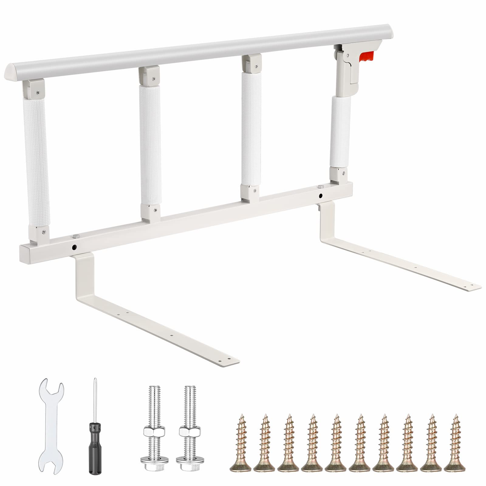 Barrière de lit pour personnes âgées protection contre les chutes pliable