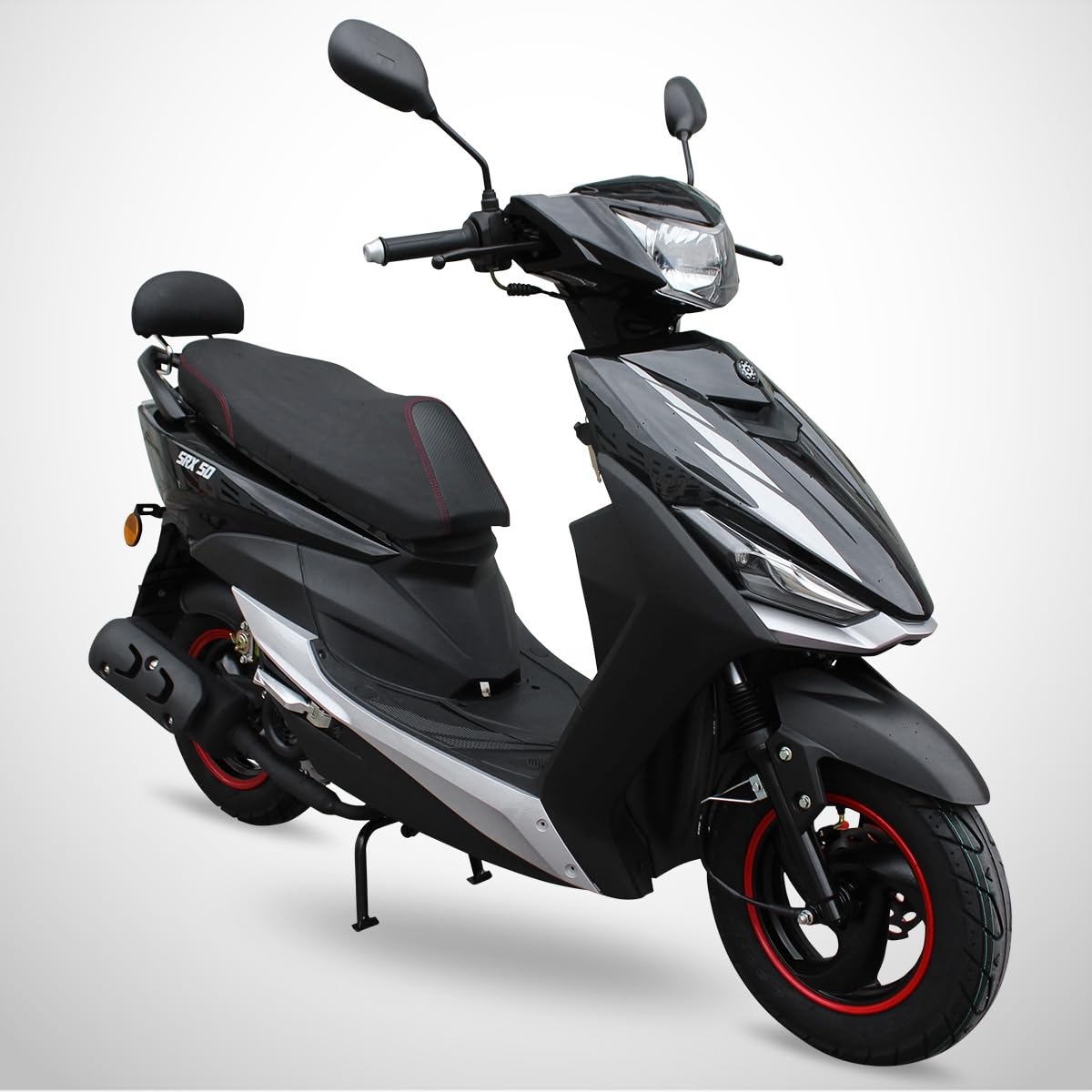 Scooter 50cc 4T SRX 50 JIAJUE/Noir & Gris
