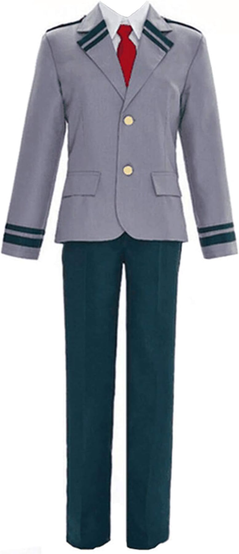 XCJLWMen's High School Uniform Cosplay Costume with Tie