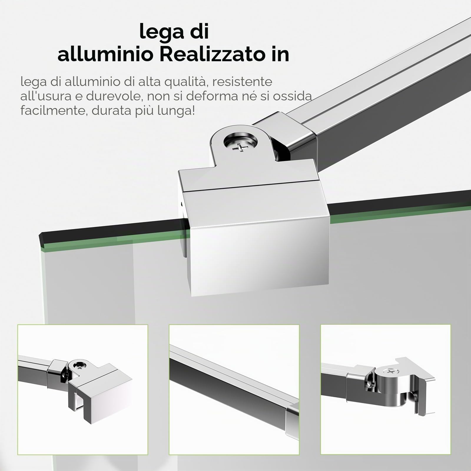 Barra Stabilizzatrice Doccia per Box Doccia 50cm