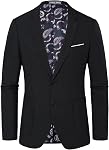 PJ PAUL JONES Mens Casual Sports Coat Lightweight Business Blazer Jacket with Pocket