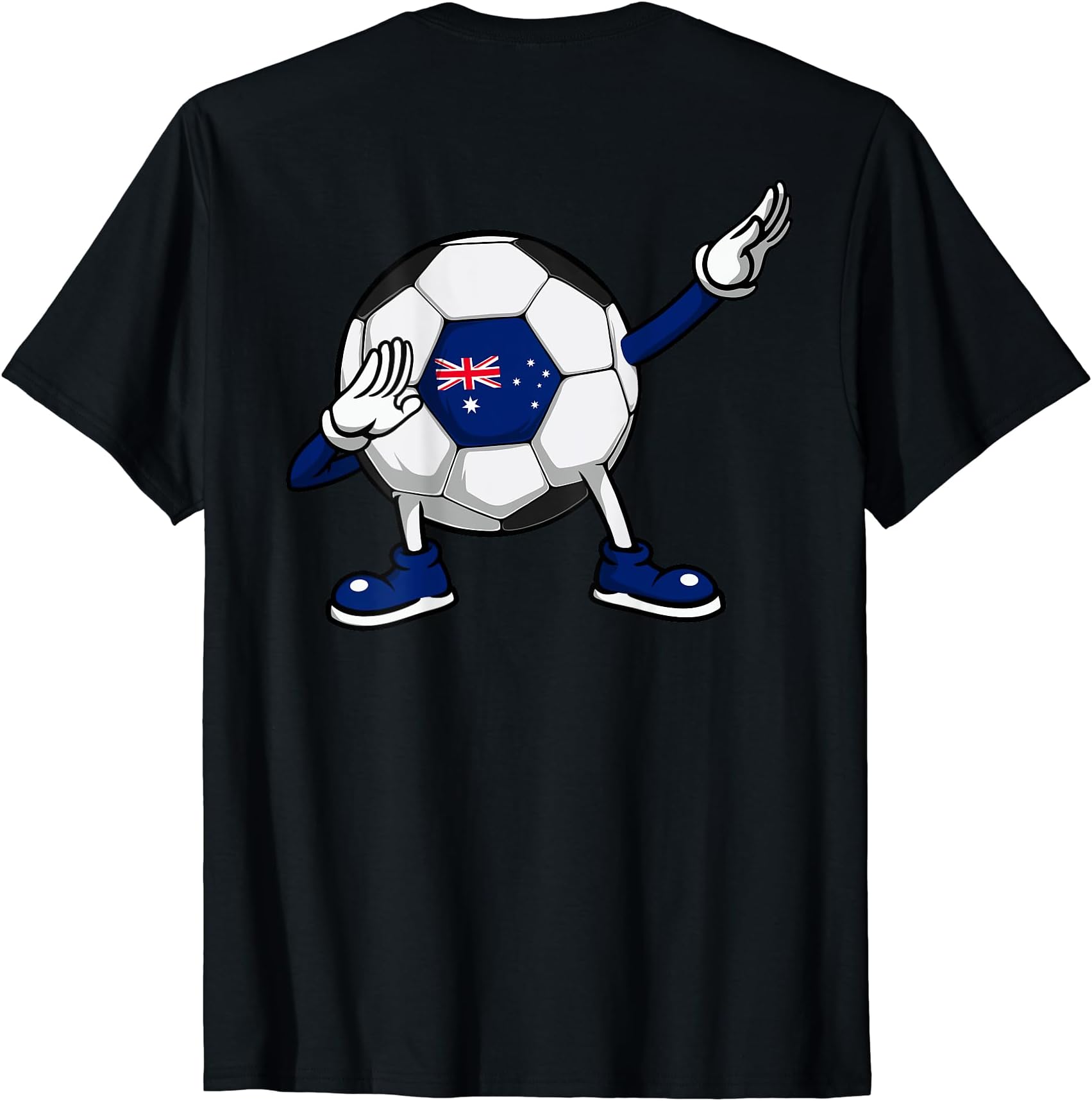 Dabbing Soccer Australia Jersey Australian Football Lovers T-Shirt