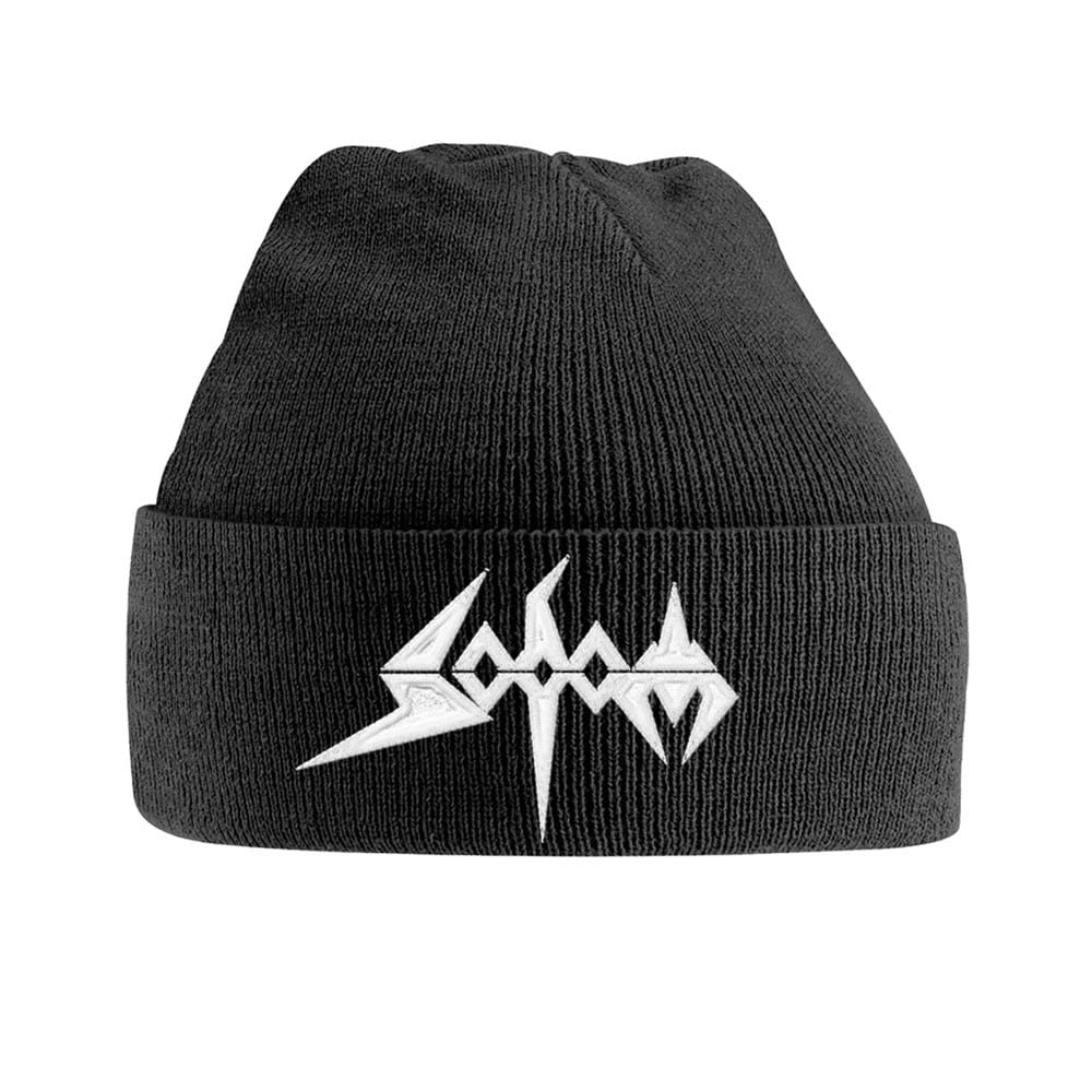 Sodom Unisex Logo Beanie Black 100% Polyacrylic