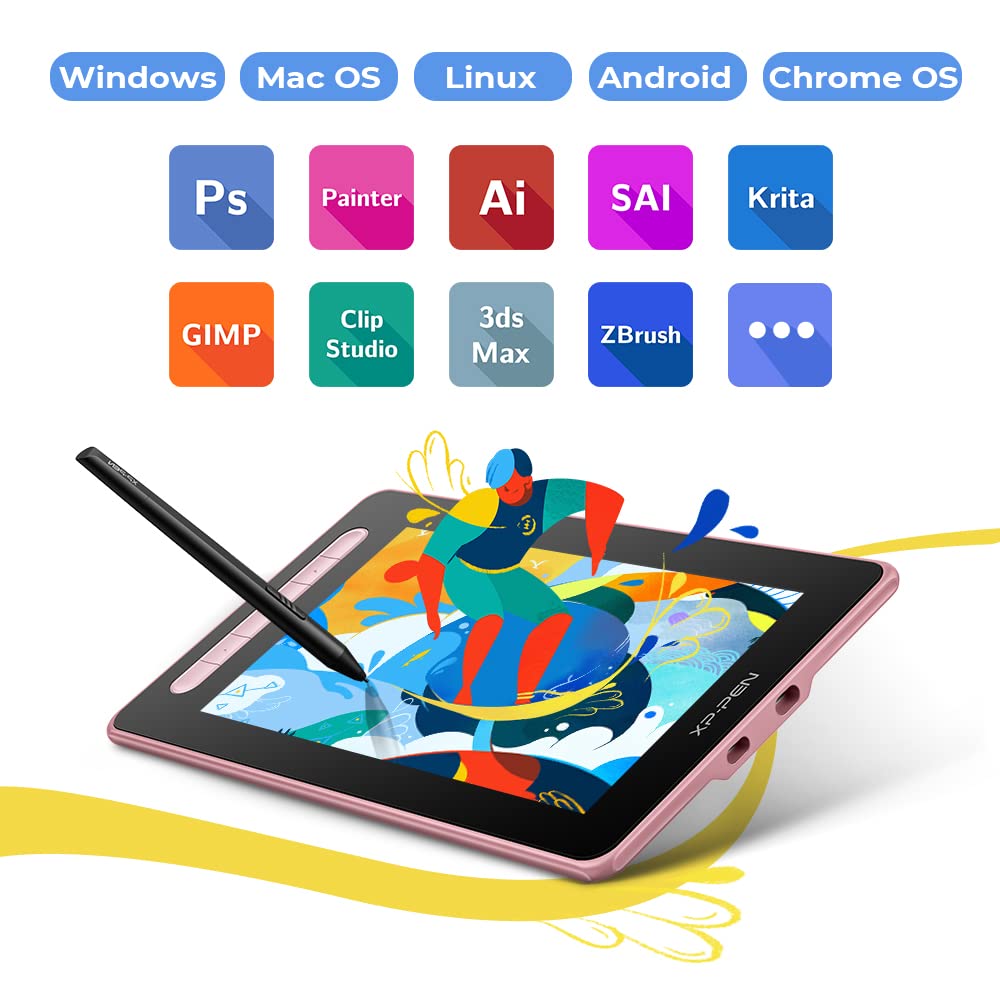 Amazon | XP PEN ARTIST 10 ディスプレイ (第2世代) CD100FH