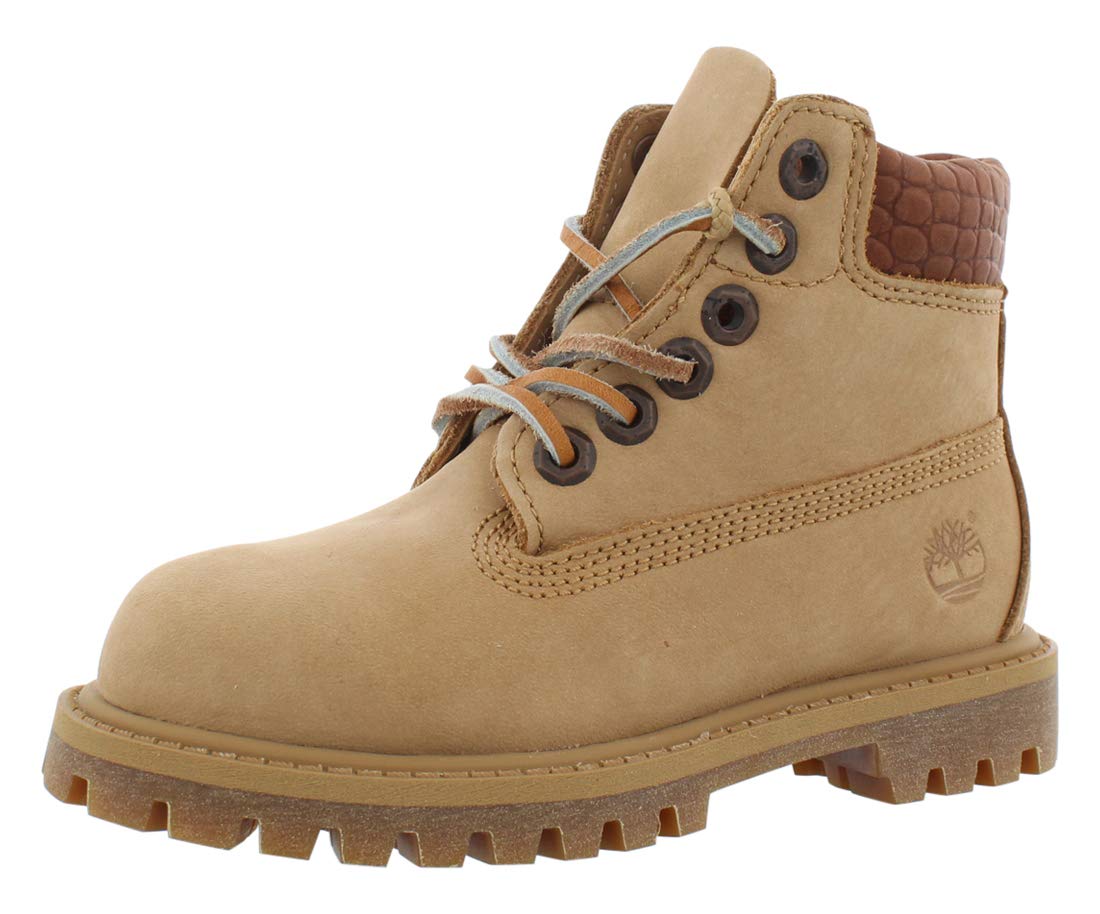 Timberland Kids 6-Inch Premium Boot, Black Nubuck, 6 M US Toddler — view 22