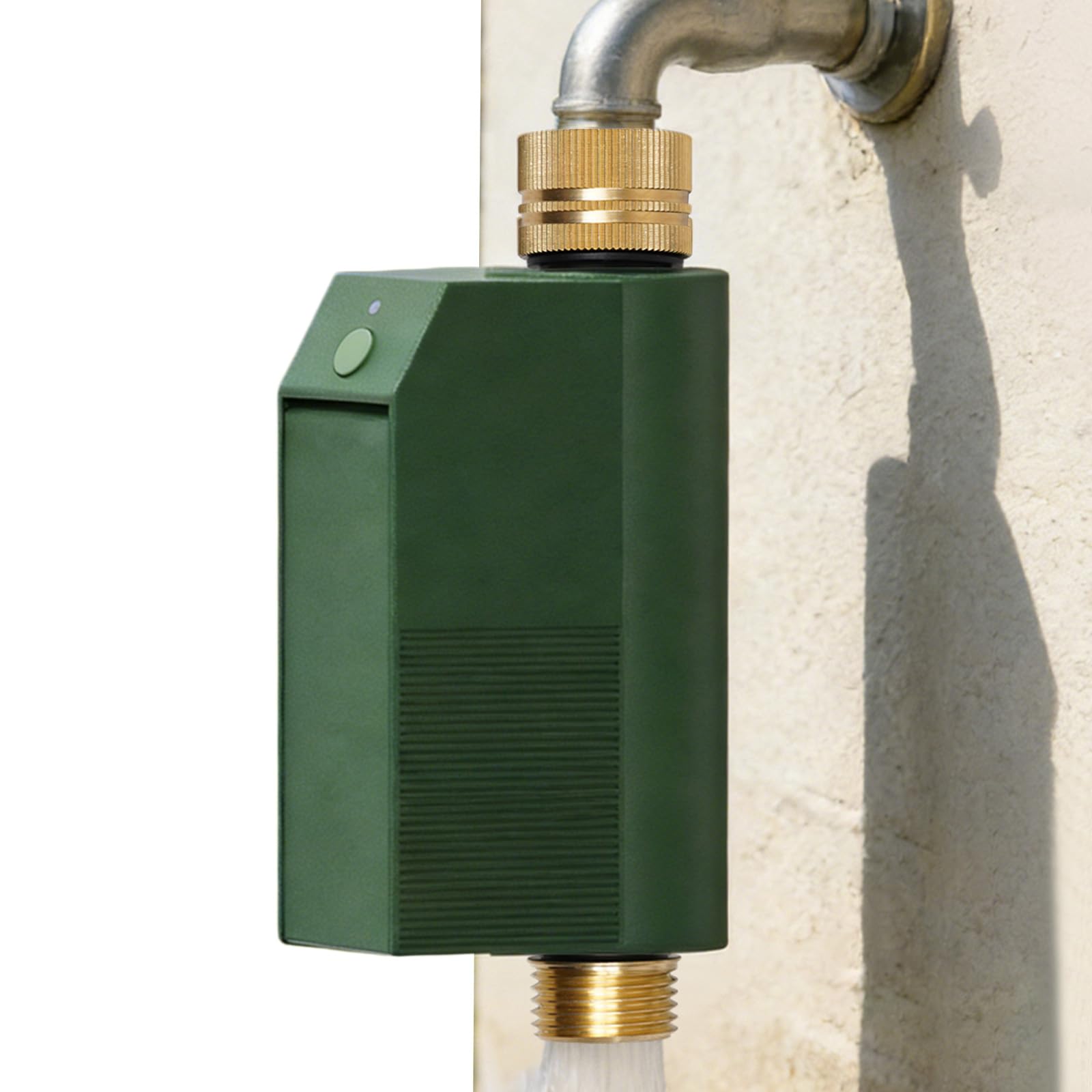 Tuyas - Temporizador de agua con WiFi, controlador de válvula inteligente, entrada de latón, sistema de riego automático de jardín, IP65, impermeable