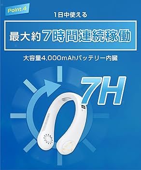 3個セット首掛け扇風機 ネックファン ネッククーラー 急速充電 熱中症対策 Amazon | ネッククーラー 首掛け扇風機 冷却プレート 強力 熱中