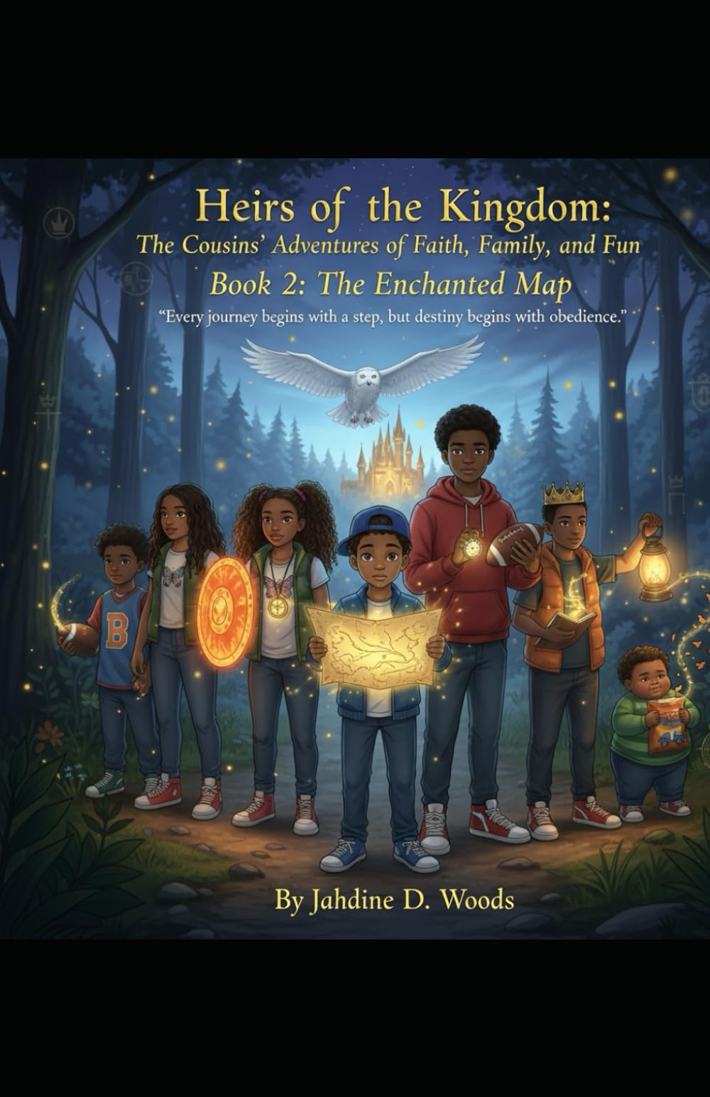 Heirs of the Kingdom The Cousins' Adventures of Faith, Family and Fun Book 2 THE ENCHANTED MAP: “Every Journey begins with a step, but Destiny begins with Obedience.”