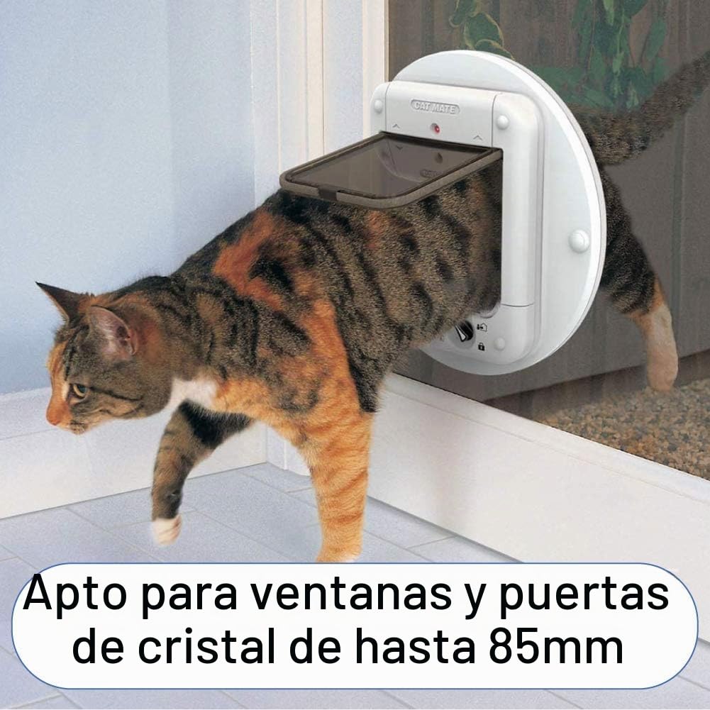 Cat Mate - Puerta de Gato Que Funciona con Microchip