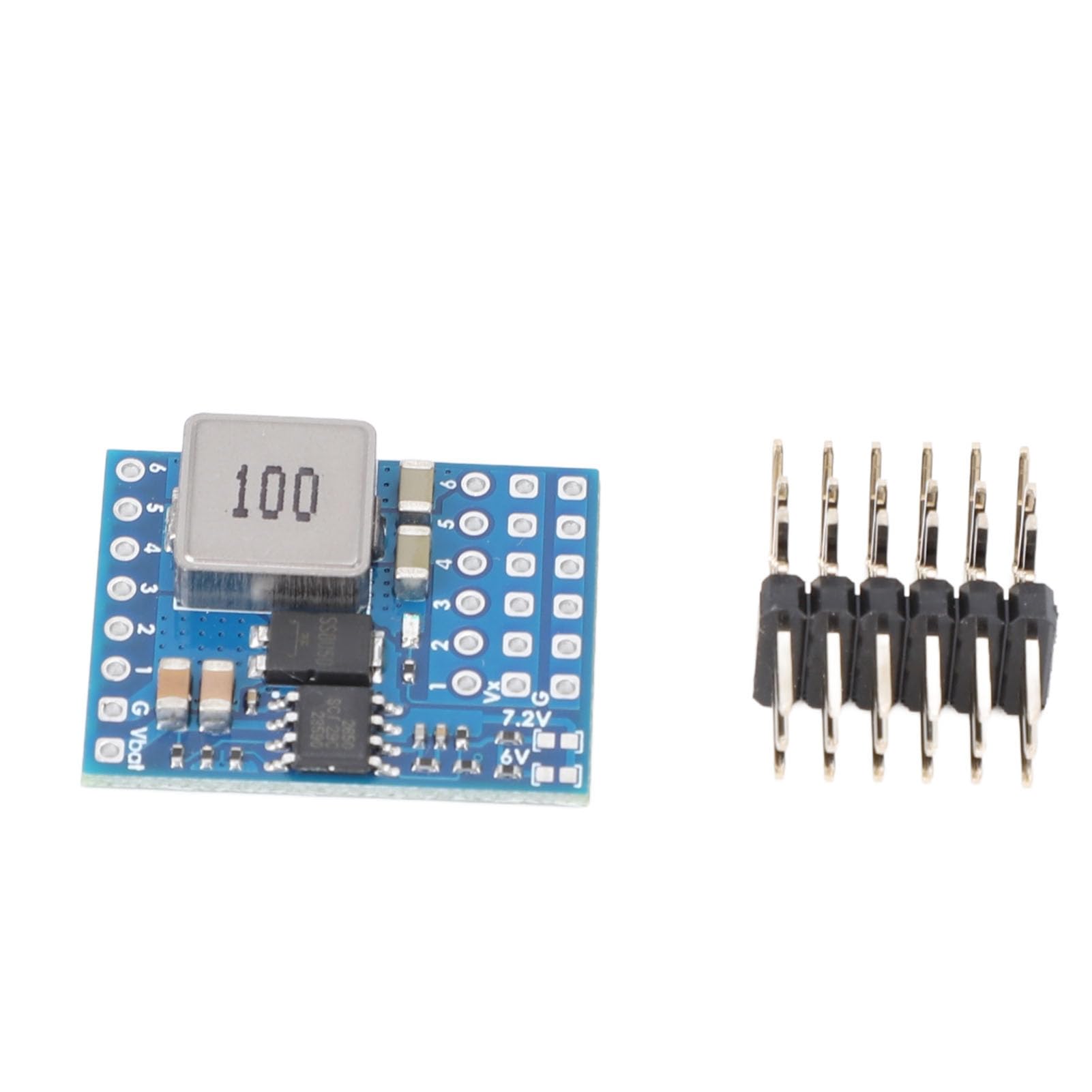 Sxhlseller Adjustable Servo Power Distribution Board for Fixed-Wing RC Airplane, 5.5-36V Input Range, 1 Module 1 Pin