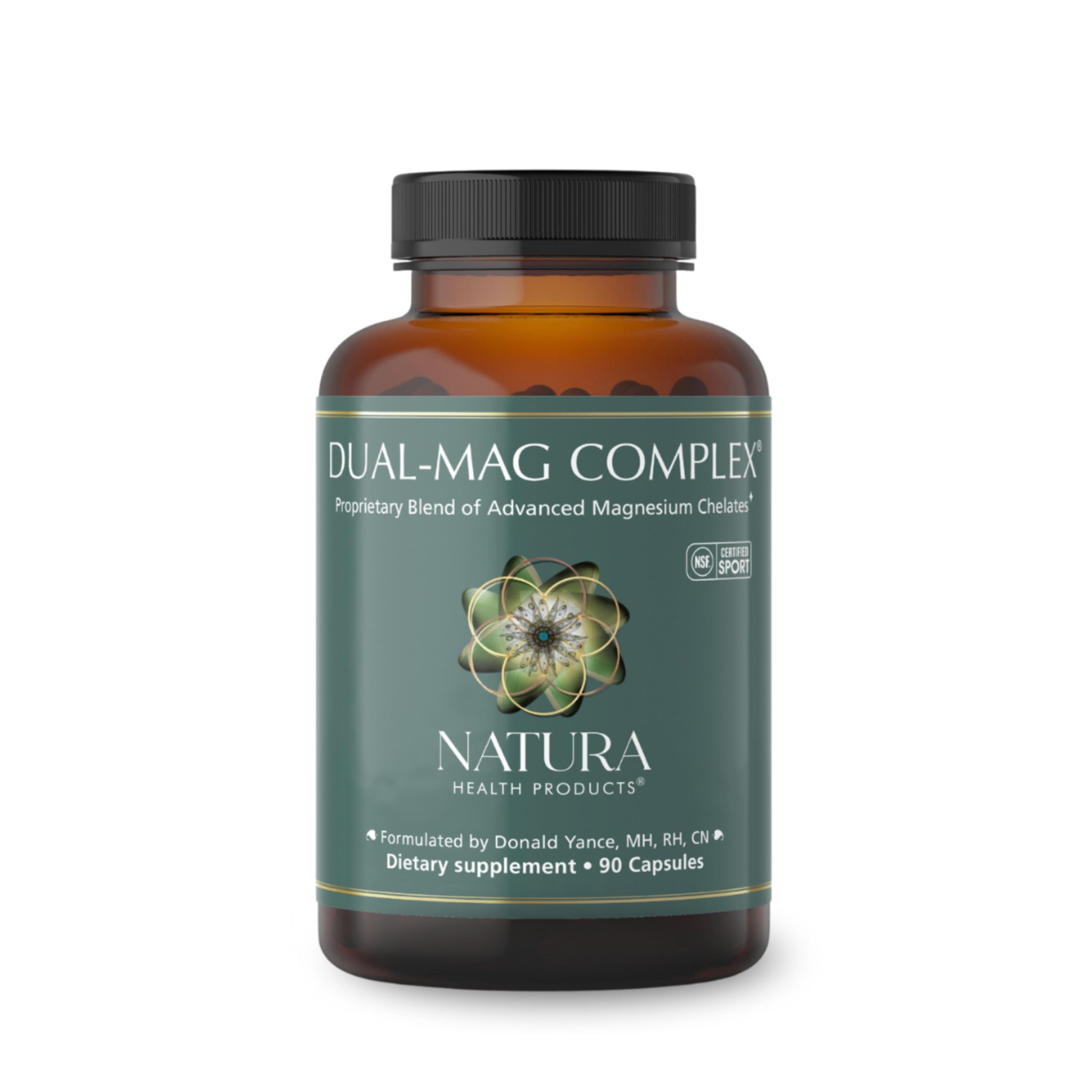 Natura Health Products Dual-Mag Complex Magnesium Bisglycinate 90 Capsules