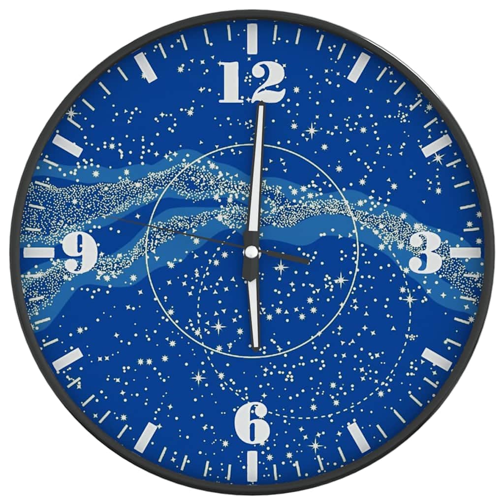Orologio da parete Luminoso Blu 30 cm