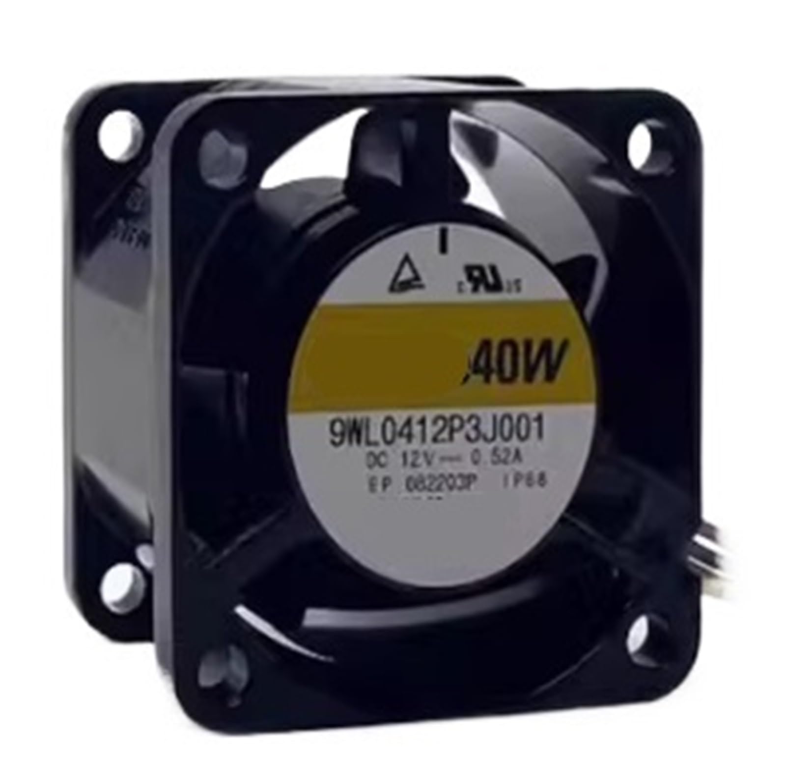 ZBWZXBDJ 9WL0412P3J001 12V 0.52A 4028 4CM 4-wire Cooling Fan