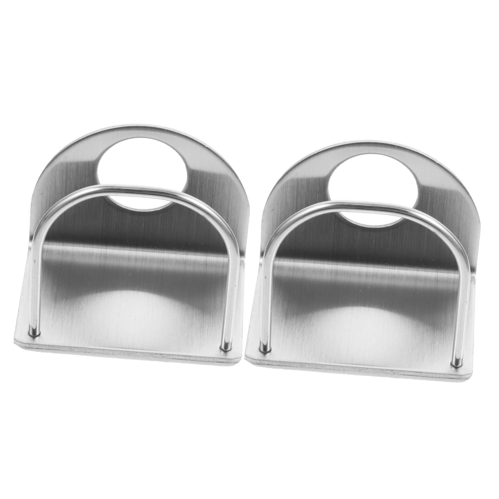 Supports tube dentifrice en inox pour une salle de bain épurée
