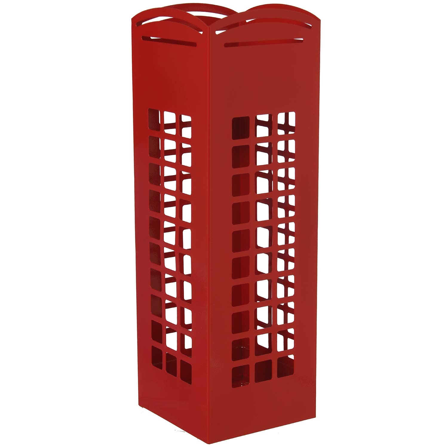 London Cab Schirmständer Aus Metall - Rot Mit Haken 49cm