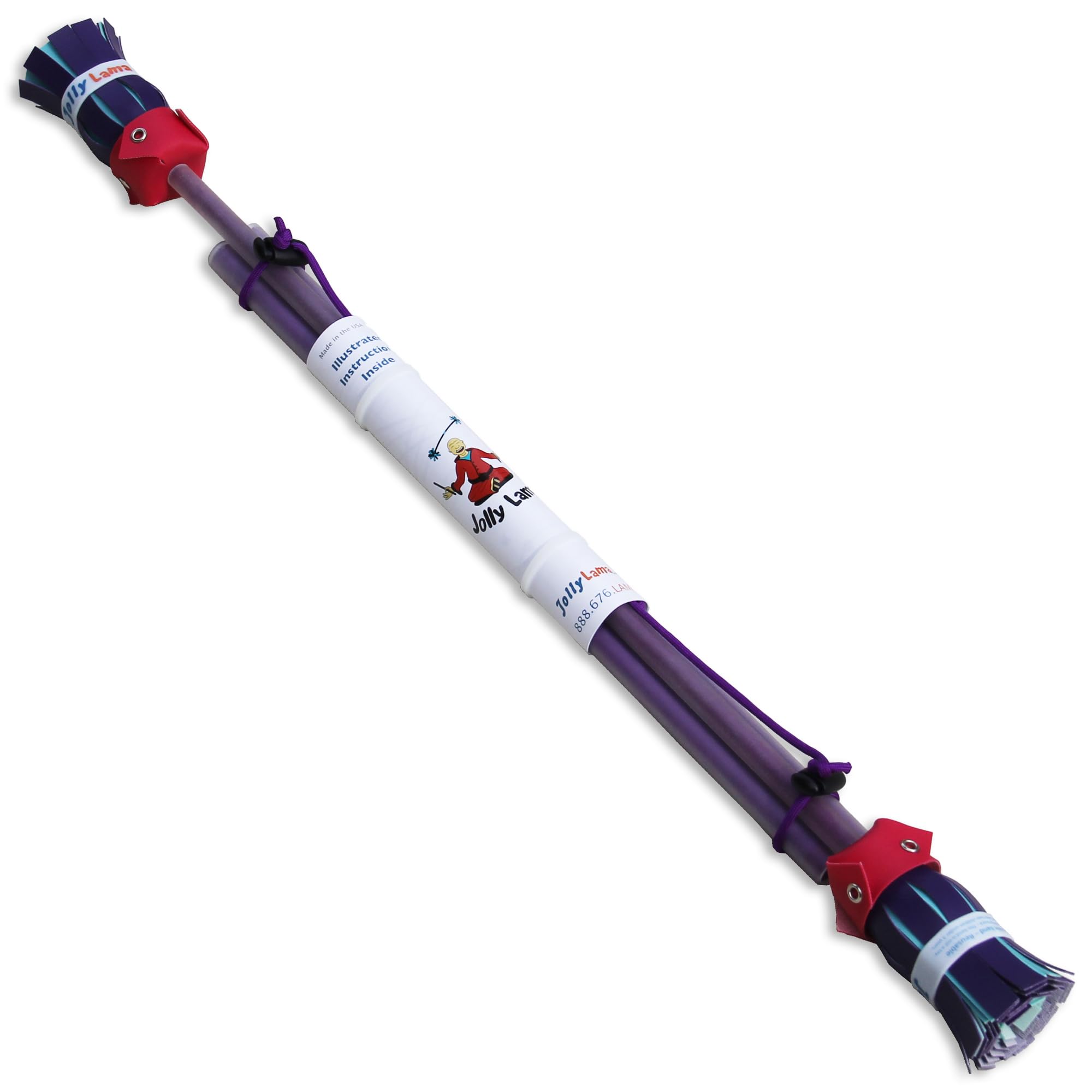 Amazon.com: Jolly Lama! Purple Majestix Juggling Devil Sticks