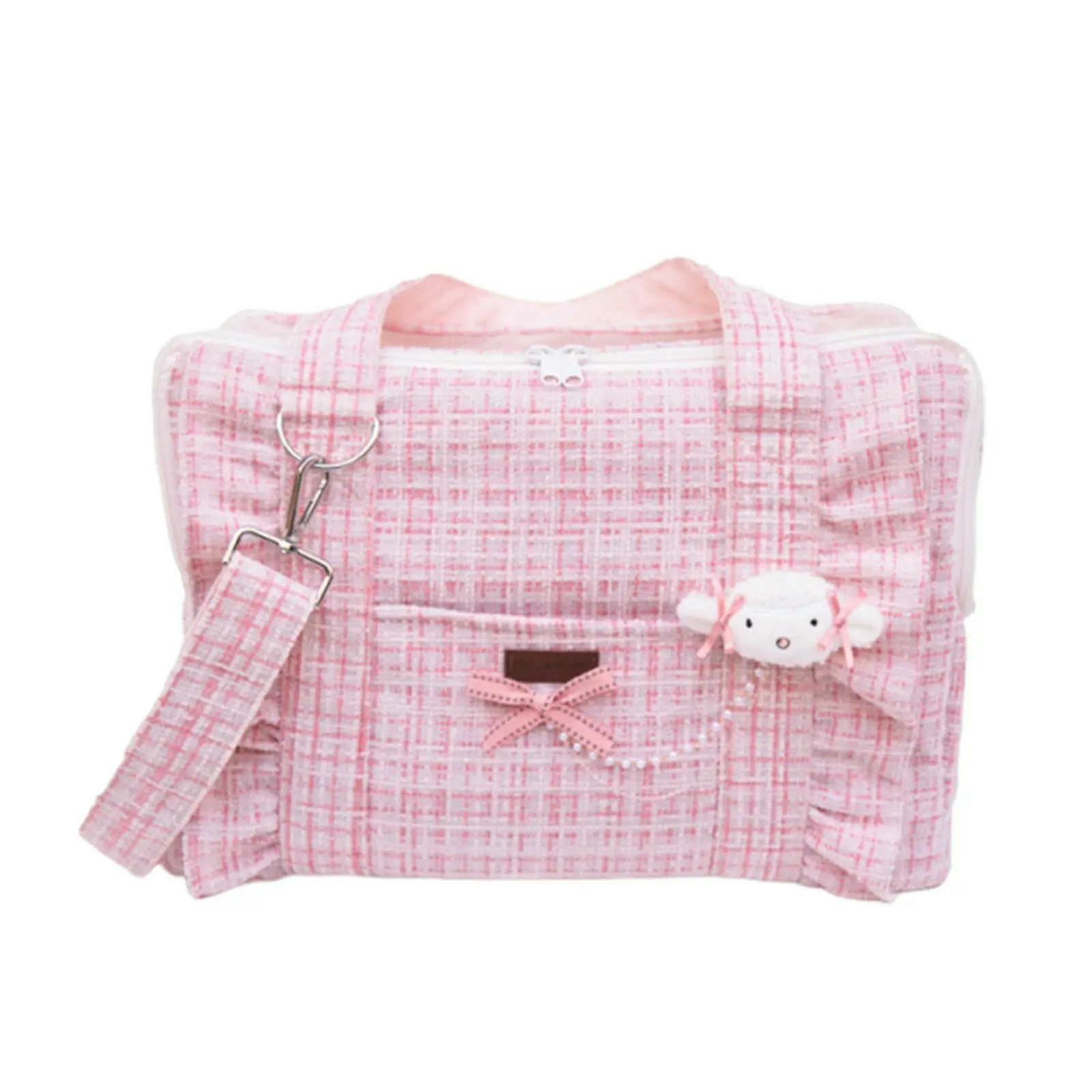 Hundetasche Welpen-Reisetasche Für Haustiere Im Freien Aktivitäten Freien, Weiche, Verstellbare Schultergurte, Handtasche, Katzen-Tragetasche-rosa