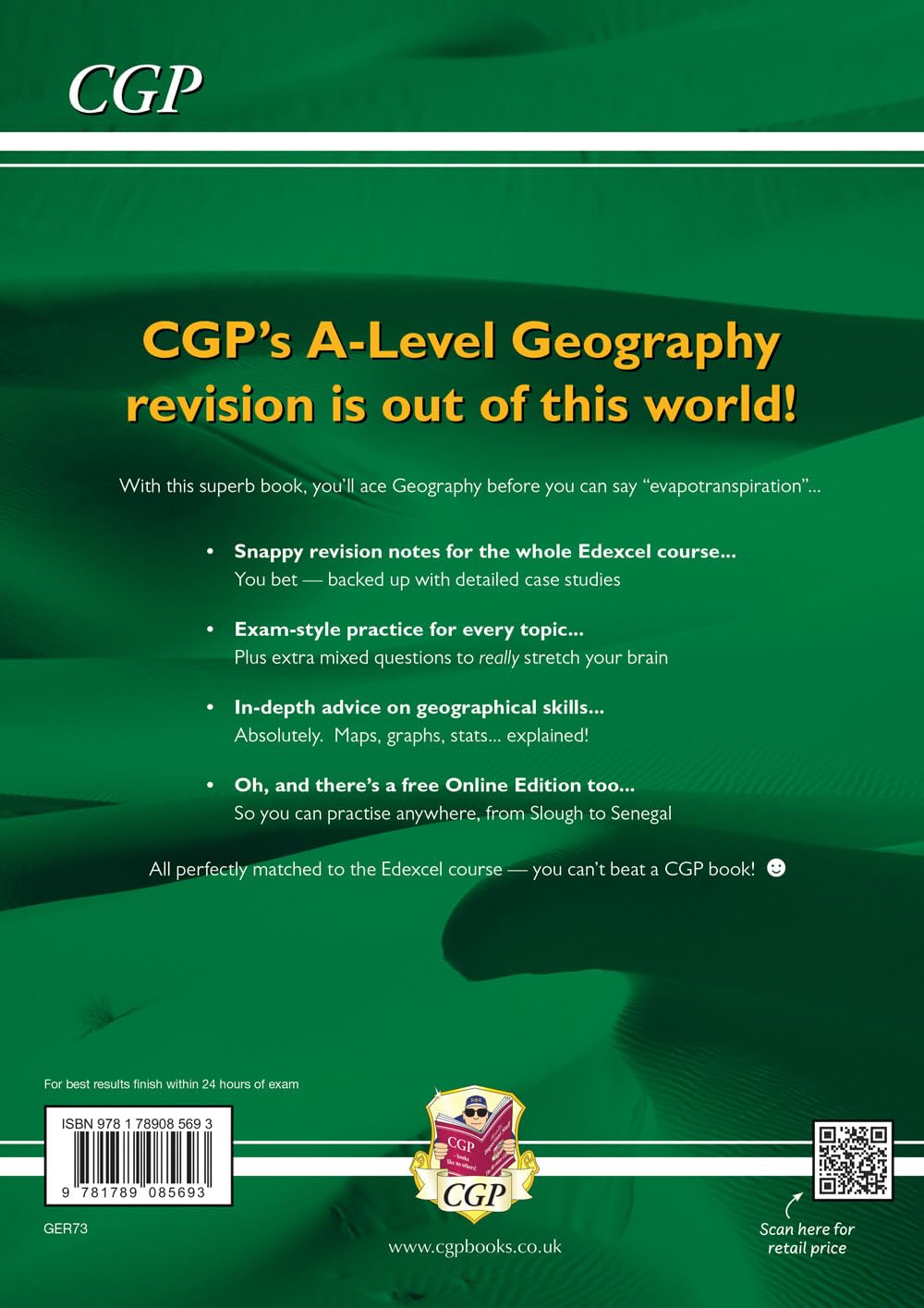 Edexcel A-Level and AS Geography Complete Revision & Practice with Online Edition