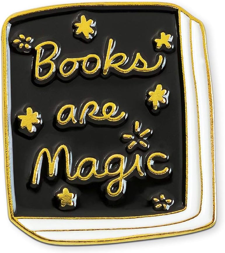 Amazon.com: EvolveFISH Books are Magic Lapel Pin - [1