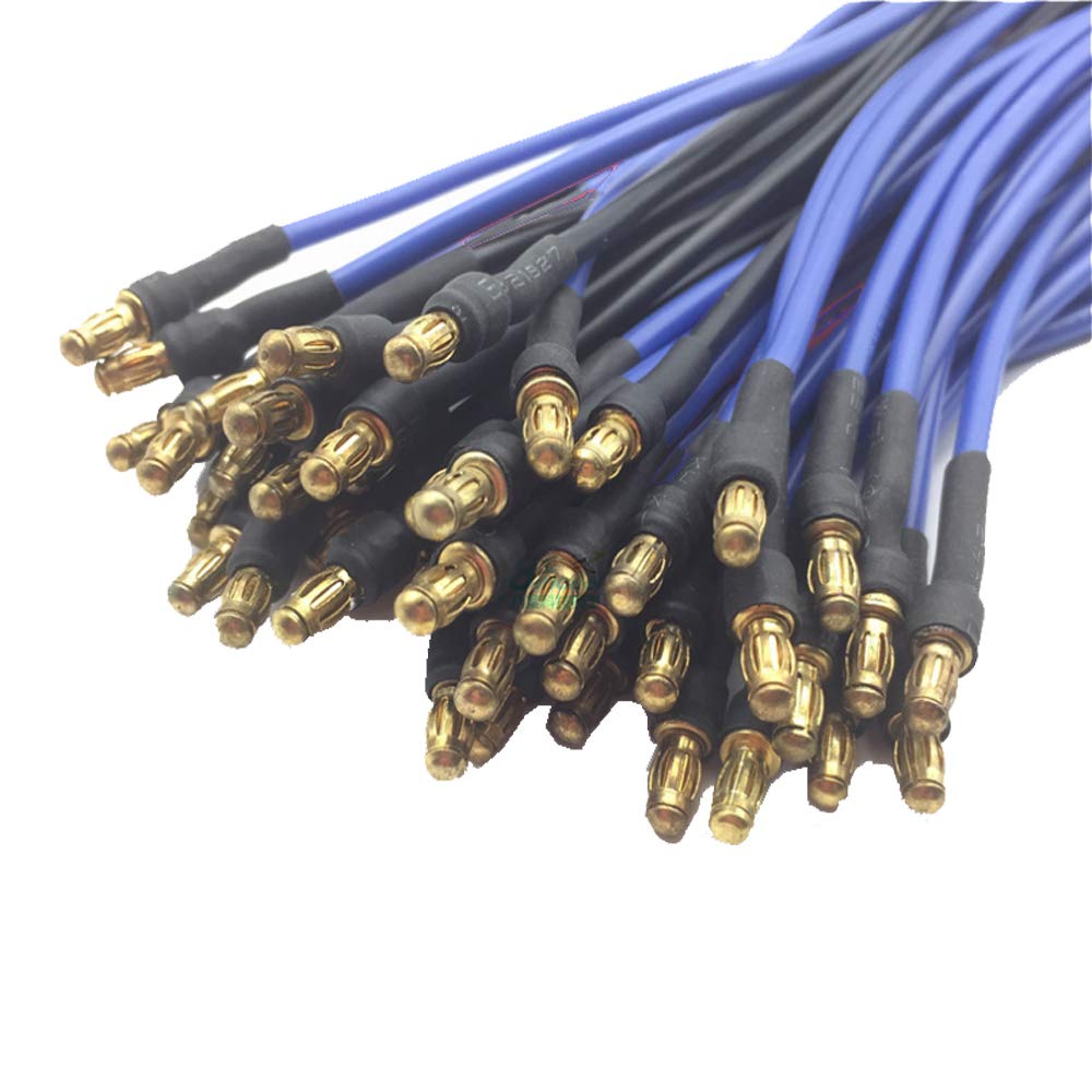 Yiqigou 5 pcs 11.8inch Motor ESC Extension Cable 3.5mm Banana Gold Bullet Connector Plug Extension Cord 16AWG Silicone Wire for RC Car Boat Parts - Image 4
