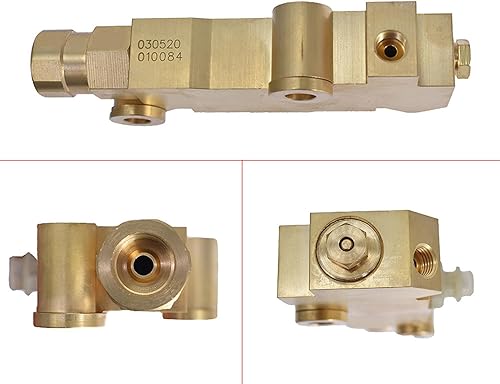 Miniatura 5 de marddpair Válvula de dosificación de freno de disco con 9/16 1/2 líneas y soporte PV2 Combinación de reemplazo para Buick Skylark Reemplazo para