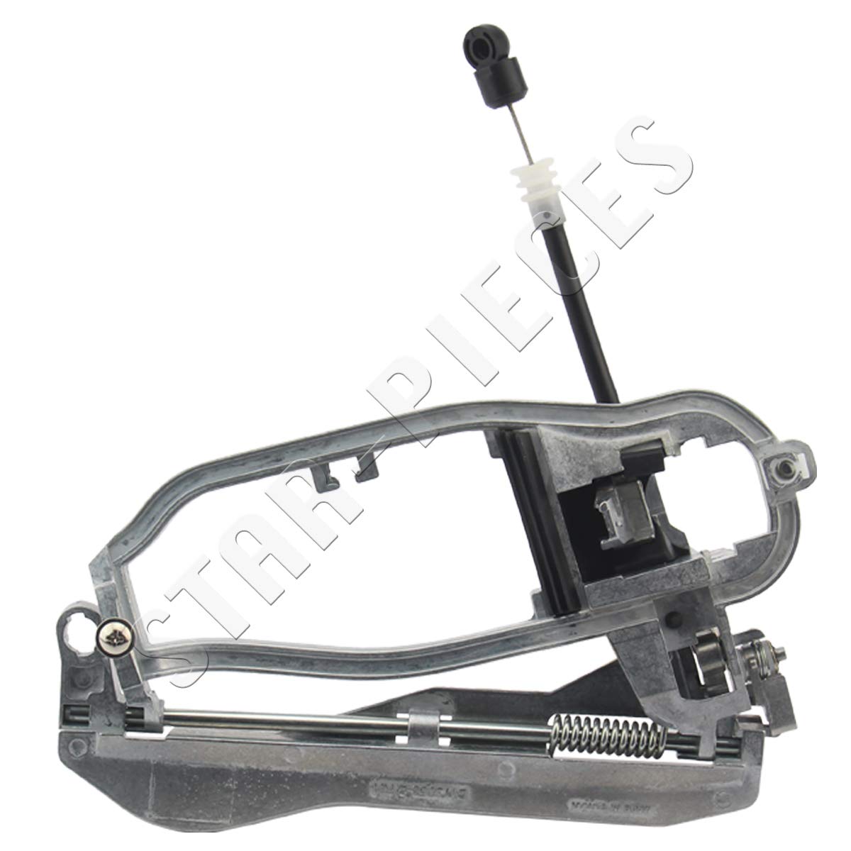 STARKIT PERFORMANCE Mecanismo completo + maneta de puerta compatibles para BMW X5 E53 (1999-2006) manilla exterior | DELANTERA DERECHA (lado pasajero) 51218243616 | 51218243618