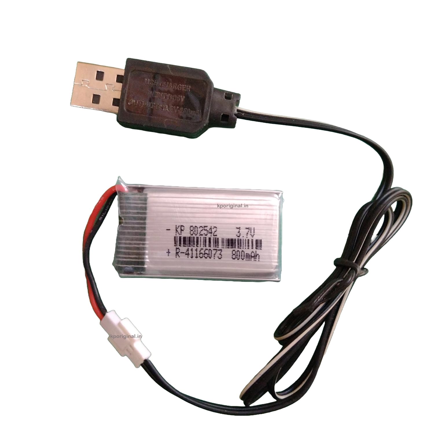 802540 3.7v 800mAh Rechargeable Battery for Drone, Toys, DIY, Robotics(with USB Charger)-image-19