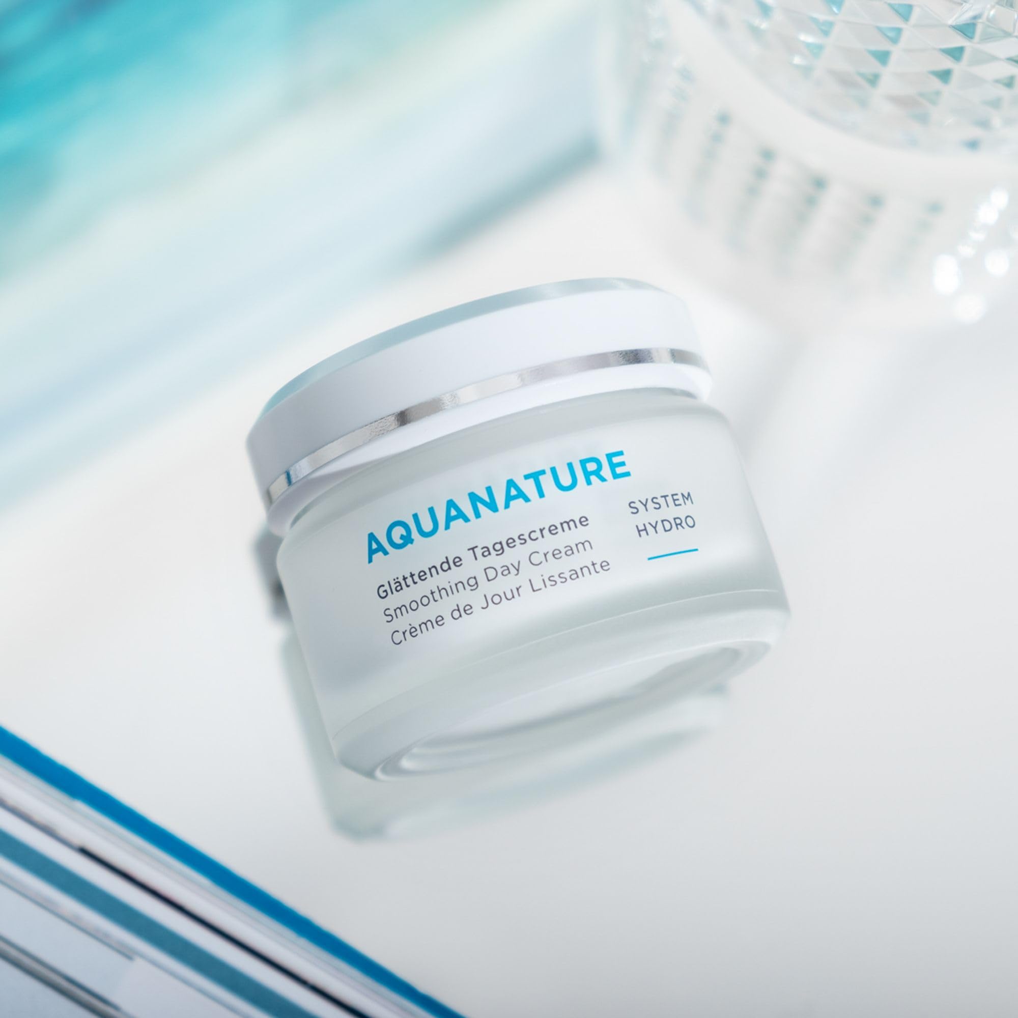 ANNEMARIE BÖRLIND Hyaluron Augenpads (6 x 2 Stk.) & AQUANATURE Glättende Tagescreme (50ml)