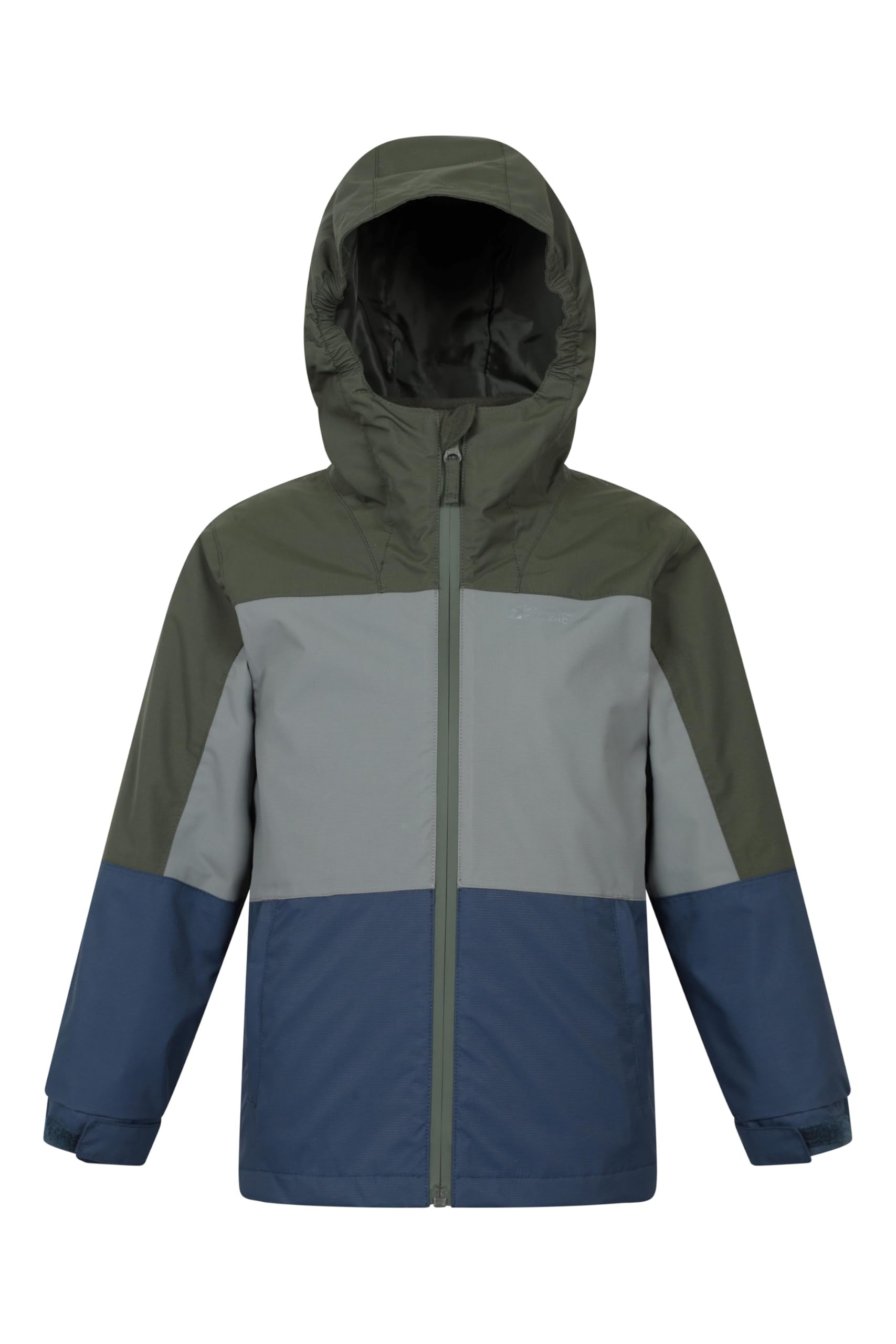 Mountain Warehouse Wasserfeste Cannonball Kinder-3-in-1-Jacke - atmungsaktive Dreiklima Winterjacke mit versiegelten Nähten und abnehmbarer Kapuze. Marine (01) 164