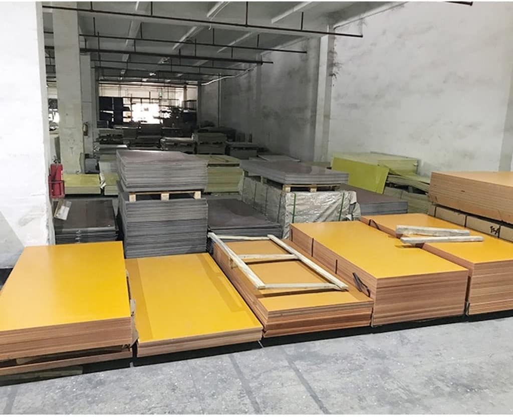 2pcs/lot 18650 26650 32650 Lithium Battery Pack 3240 Epoxy Resin Fiber High Temperature Resistant Insulating Epoxy Board (Color : 6MM-thick)