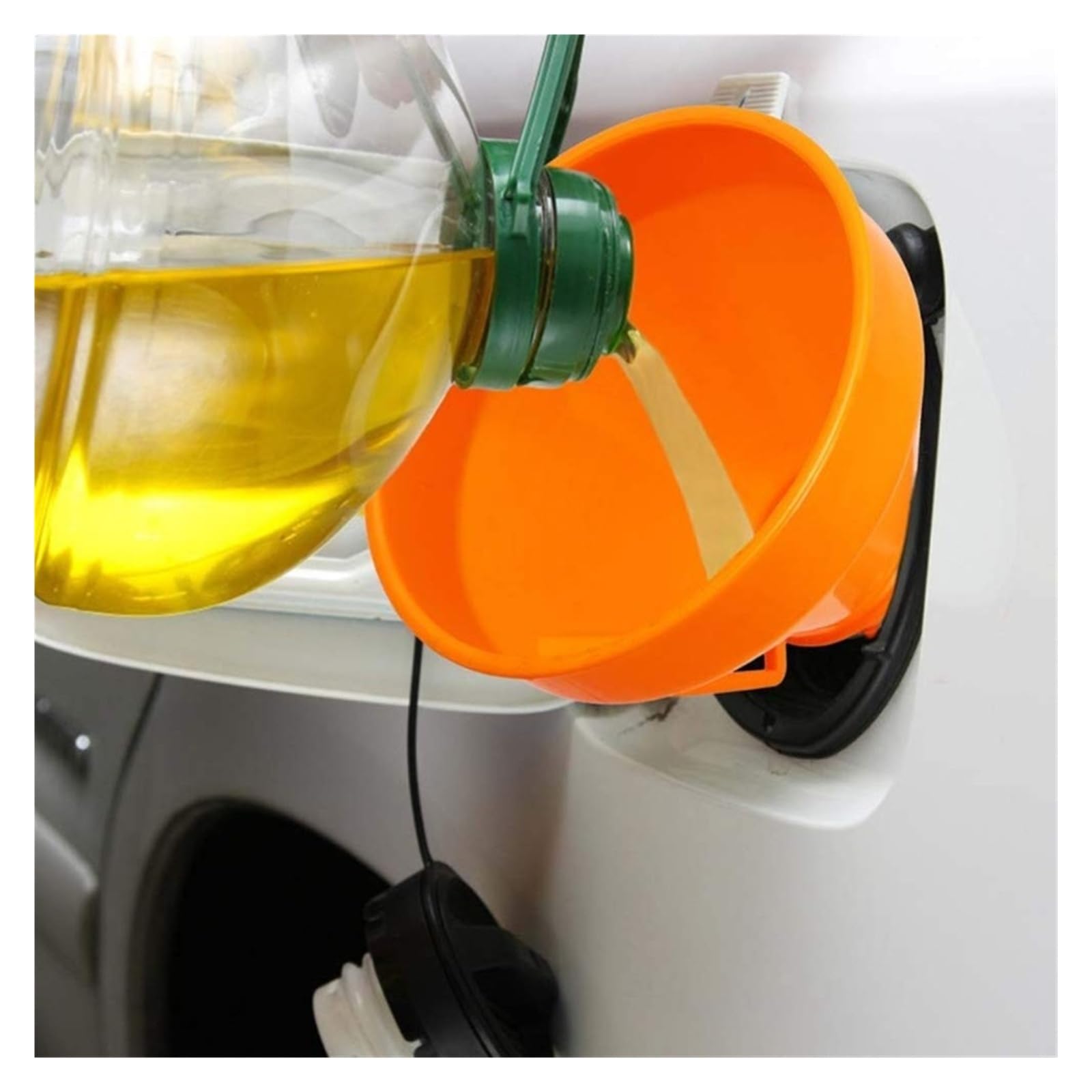 Entonnoir de carburant pour voiture et moto avec filtre à gaz et huile 130-160 mm (160 mm)