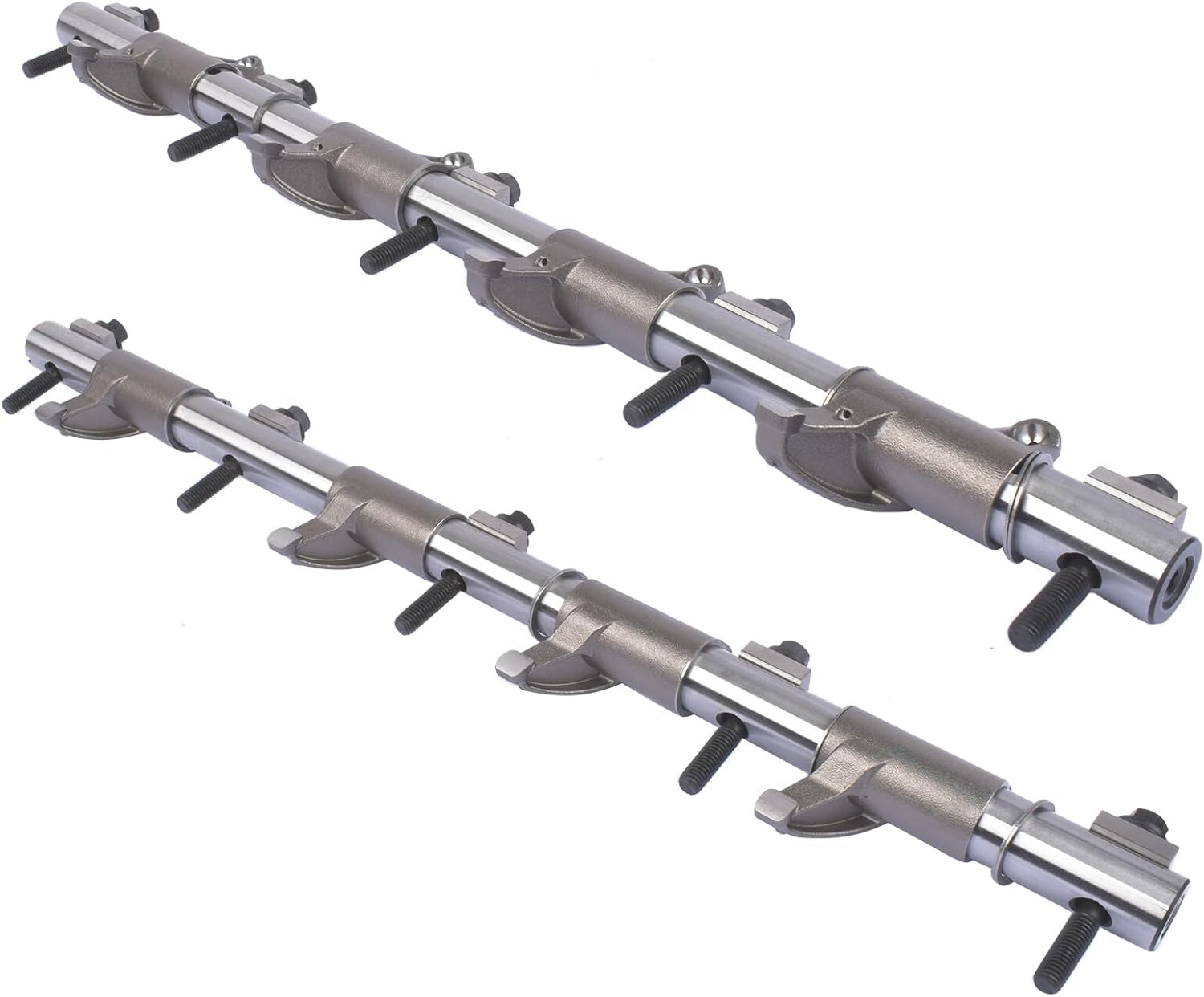 2PCS 5.7L Hemi V8 Intake & Exhaust Rocker Arm Shaft Assembly 53021552AB 53021553AB Compatible With Dodge Ram/Challenger/Charger/Durango 2003-2018＆Compatible With Chrysler 300