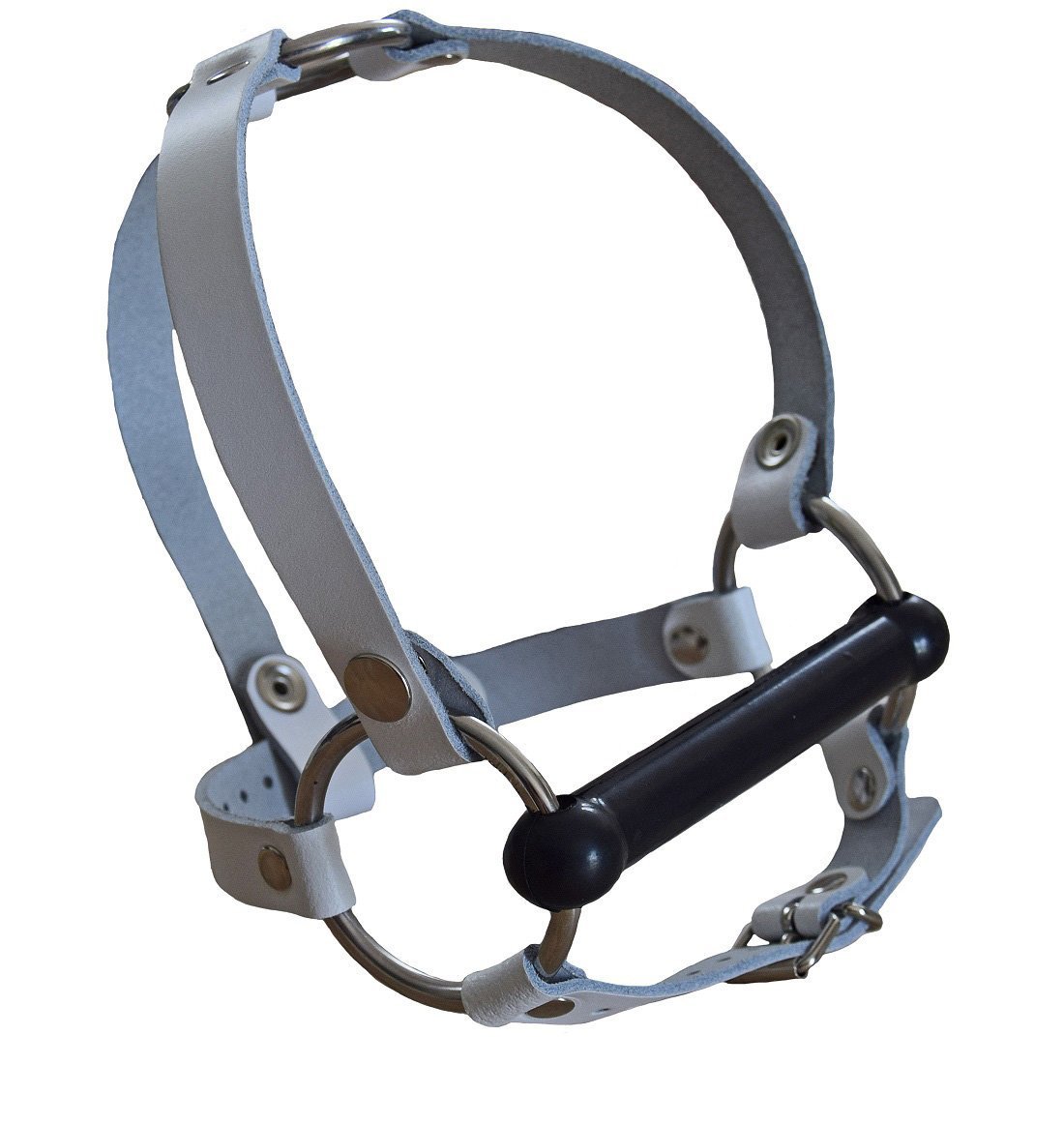 Knebel-Kopfgeschirr Mundknebel Knebel Harness mit Beißstange PONY