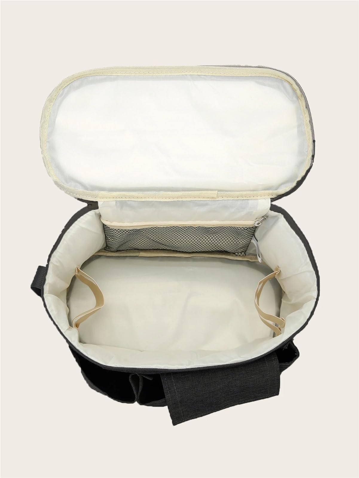 Kinderwagen Organizer Taschen Mumie Große Kapazität Reise Hängen Tasche Flaschenhalter Kinderwagen Windel Taschen Kinder Kinderwagen Zubehör(GRAY)