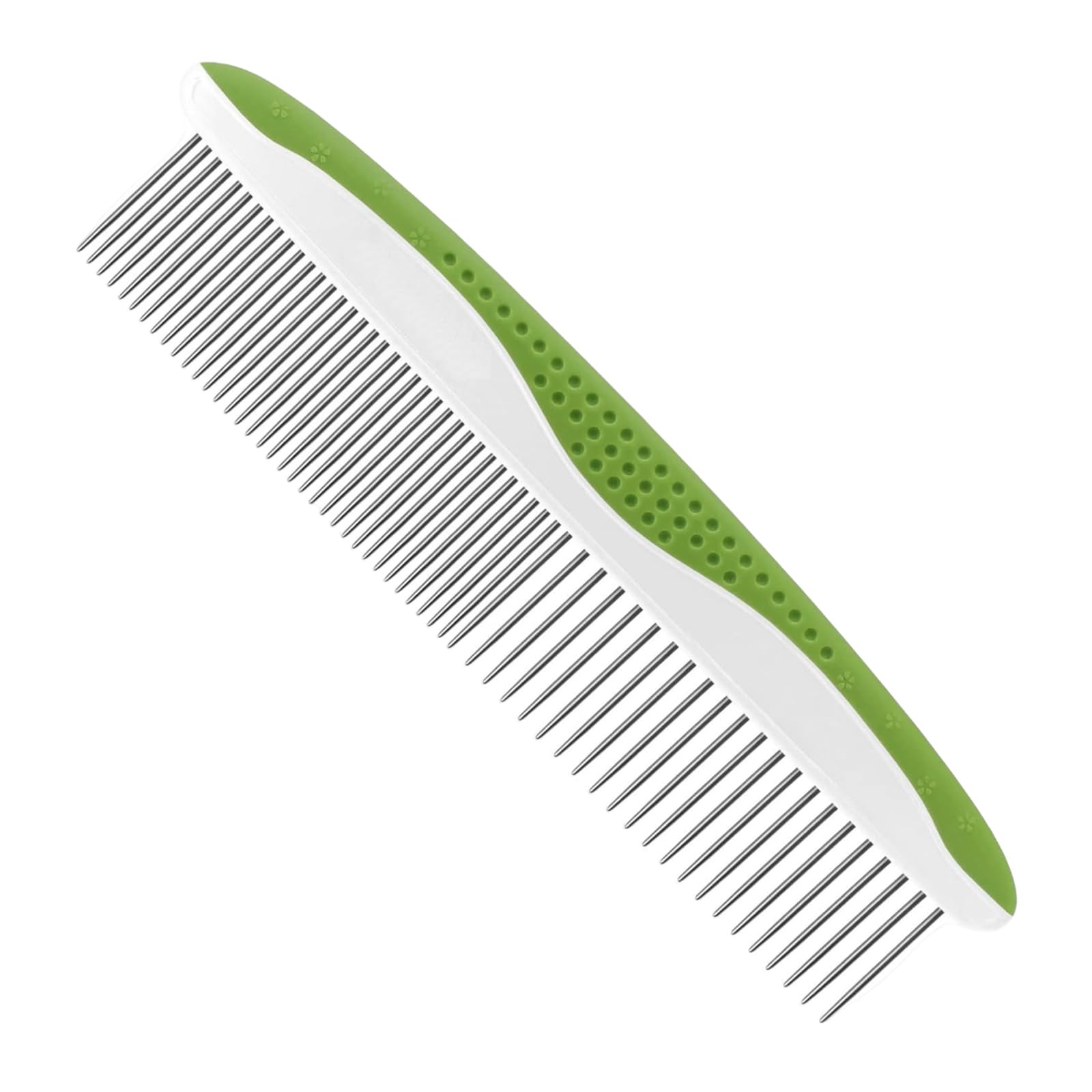Dog & Cat Comb Grooming Tool Pet Hair Comb with Stainless Steel Teeth
