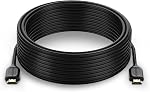 Fosmon 3ft 4K 60Hz HDMI 2.0 Cable High Speed 18Gbps Cord | Compatible with PS5, PS4, Xbox Series X/S, and PC Monitor. 30AWG Ultra High Speed 1m Audio Video Connection Cable Wire