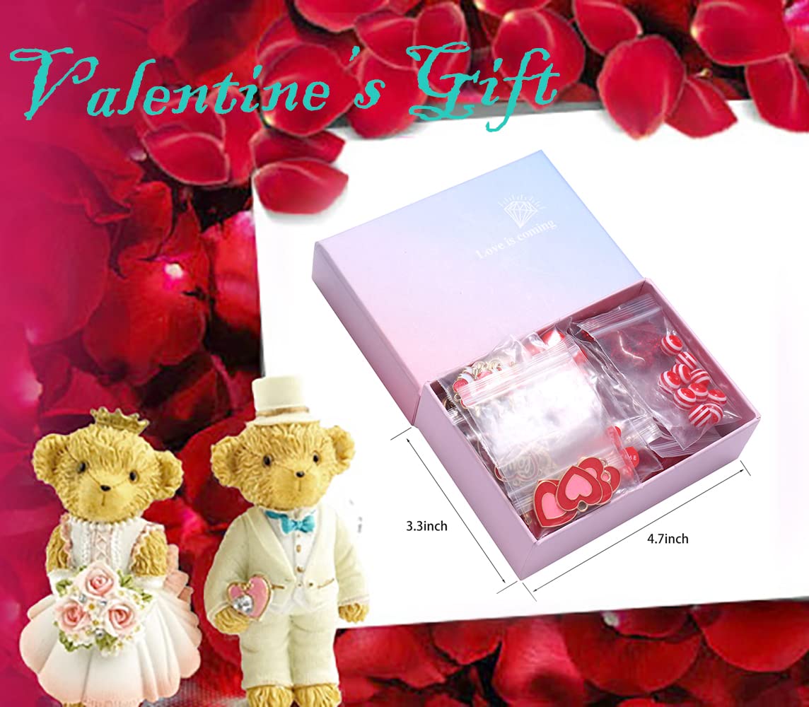 20 Cuentas De Acrílico En Forma De Corazón Rojo - 9mm, Para Hacer Joyas DIY - ¡Perfectas Para Manualidades!