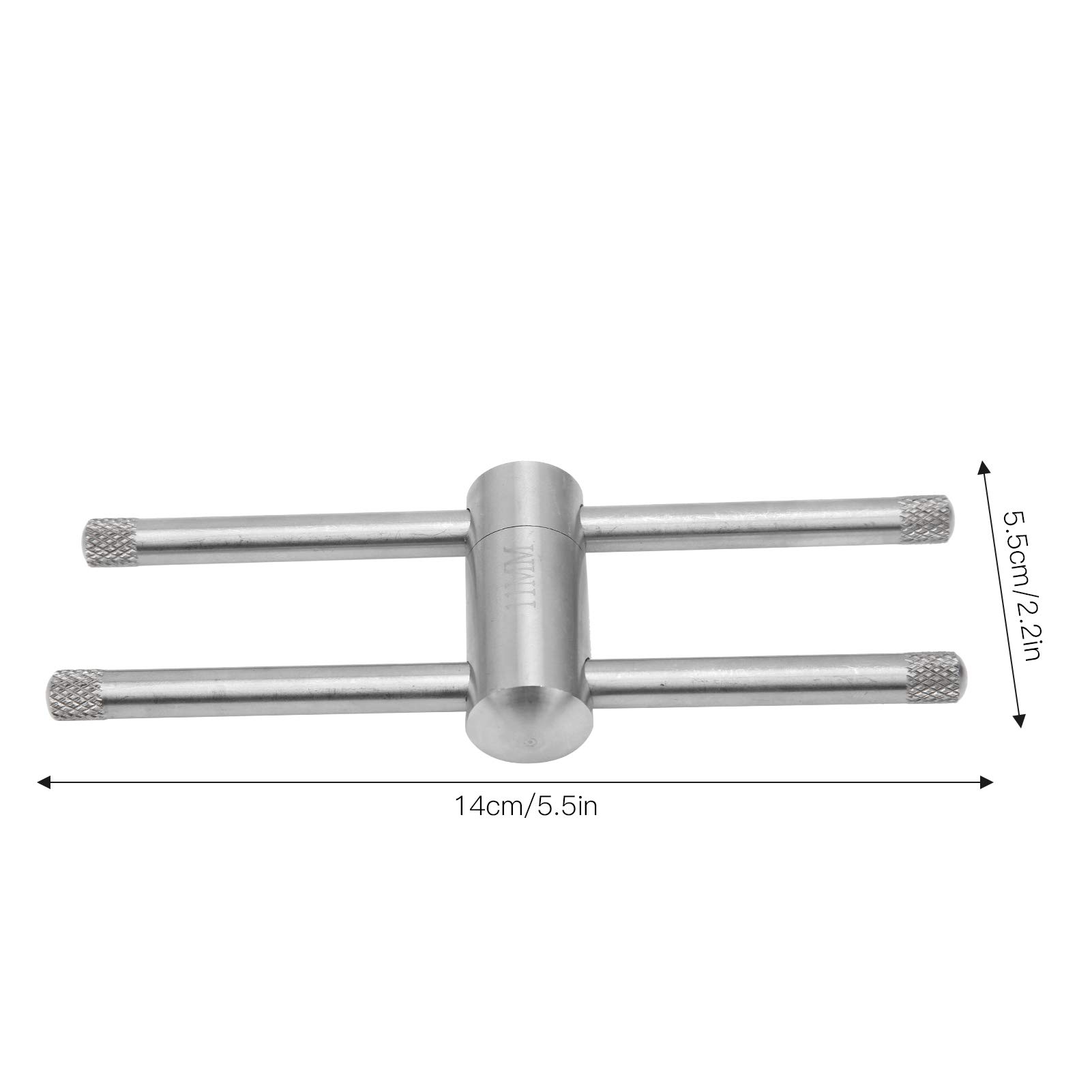 Compresseur De Queue De Billard – Inox, 8 Rainures (9 à 14 Mm), Pour Pointes De Précision