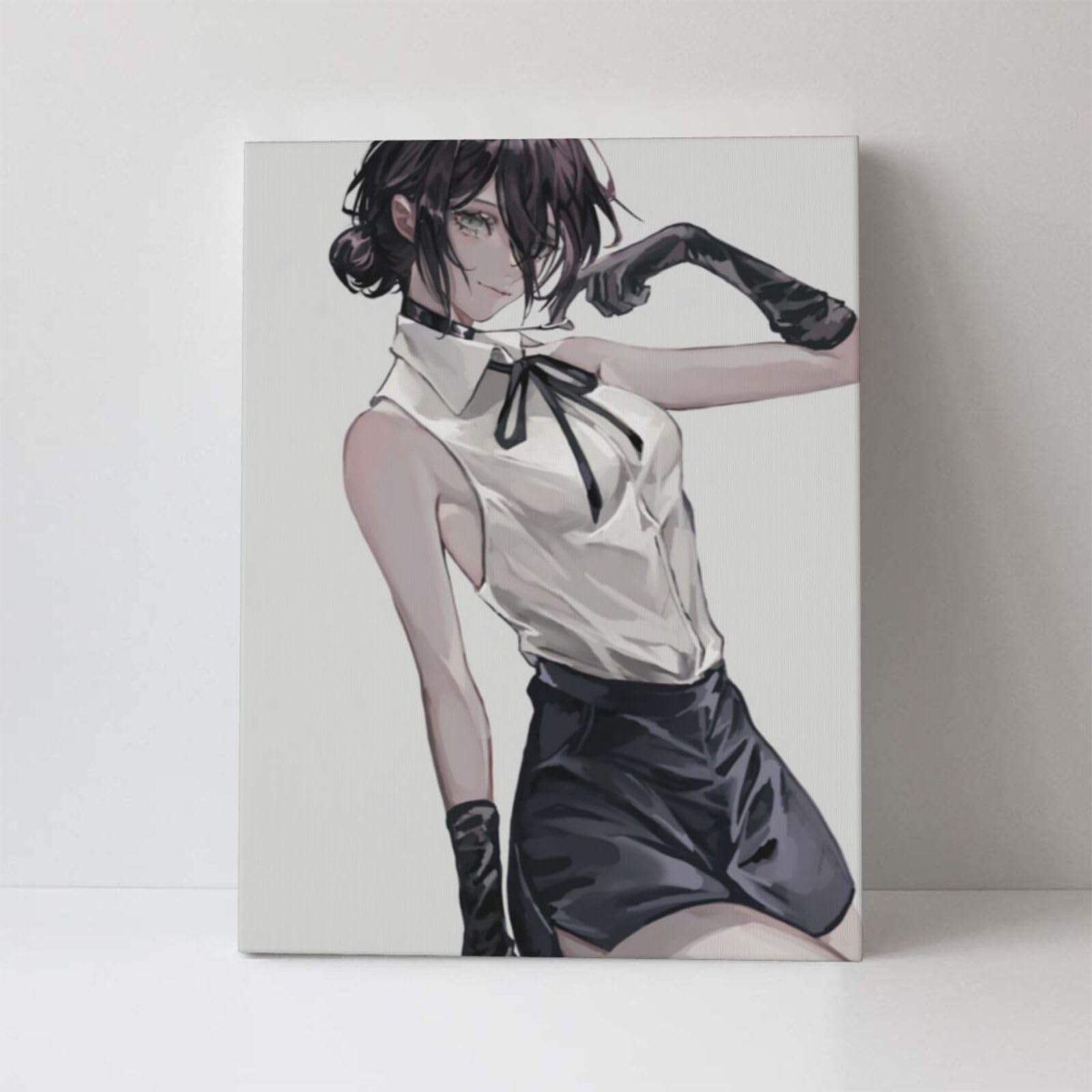 チェーンソーマン　パワー　額縁　絵画 Amazon.co.jp: アートパネル チェンソーマン レゼ アートポスター 壁