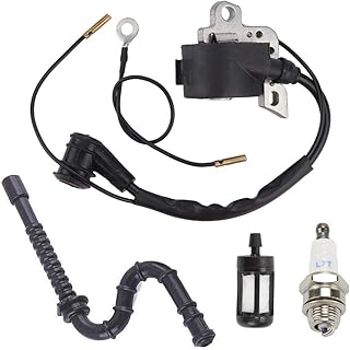 Ignition Coil for 024 026 028 029 034 036 038 039 044 048 MS240 MS260 MS290 MS310 MS360 MS360C MS390 MS440 MS640 Chainsaw Replace 0000 400 1300 with Spark Plug Fuel Filter Fuel Line Kit