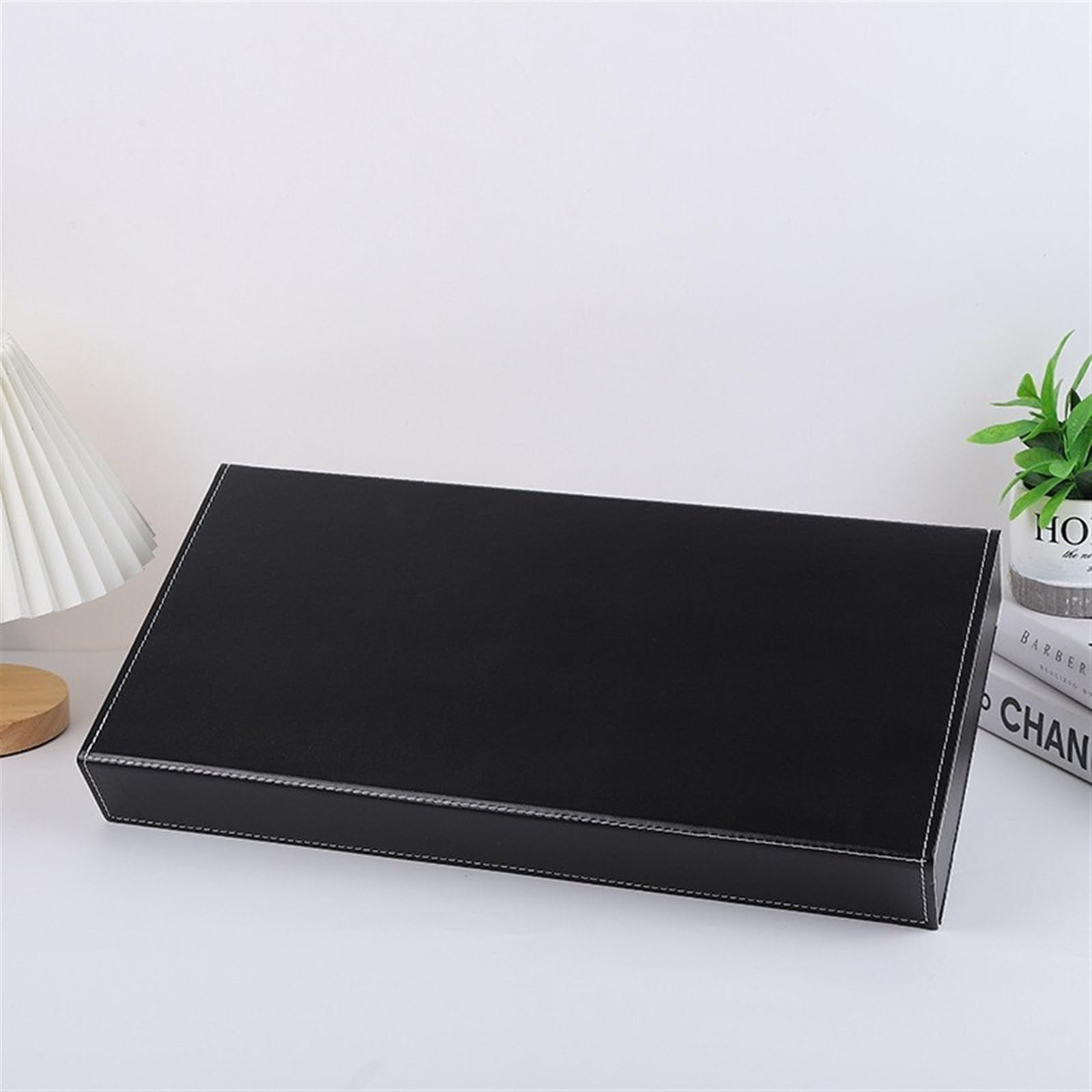 Custodia per Occhiali, Espositore for Occhiali da Sole in PU a 12 Griglie, espositore Multifunzionale for Occhiali da Sole e Occhiali Custodia Portatile per Donna, Uomo