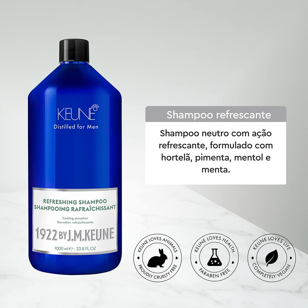 KEUNE 1922 for Men Refreshing Shampoo 1000 ml