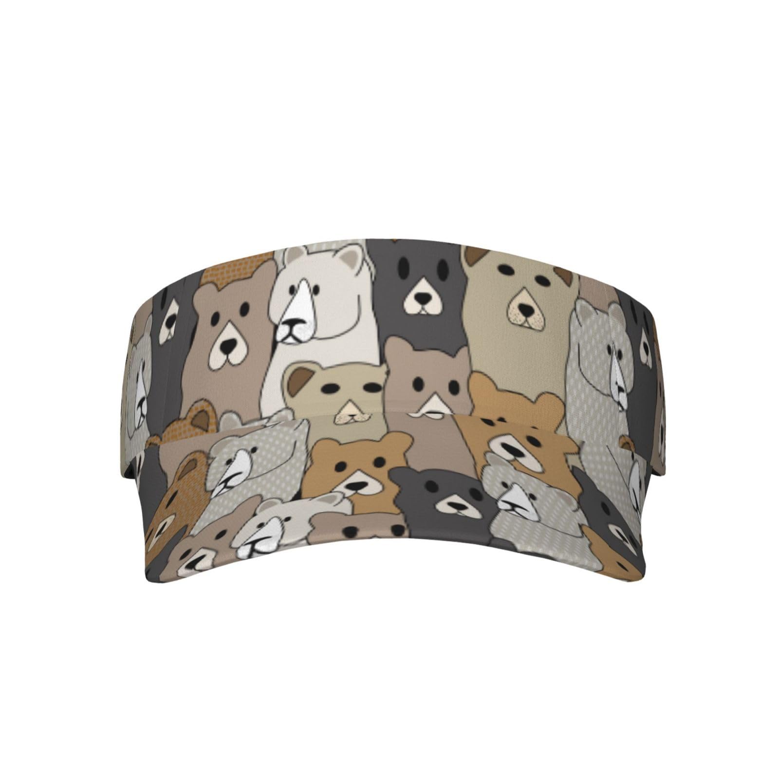 DJNGN Cute Standing Bear Hats Visor Sun Sports Adjustable for Men Women