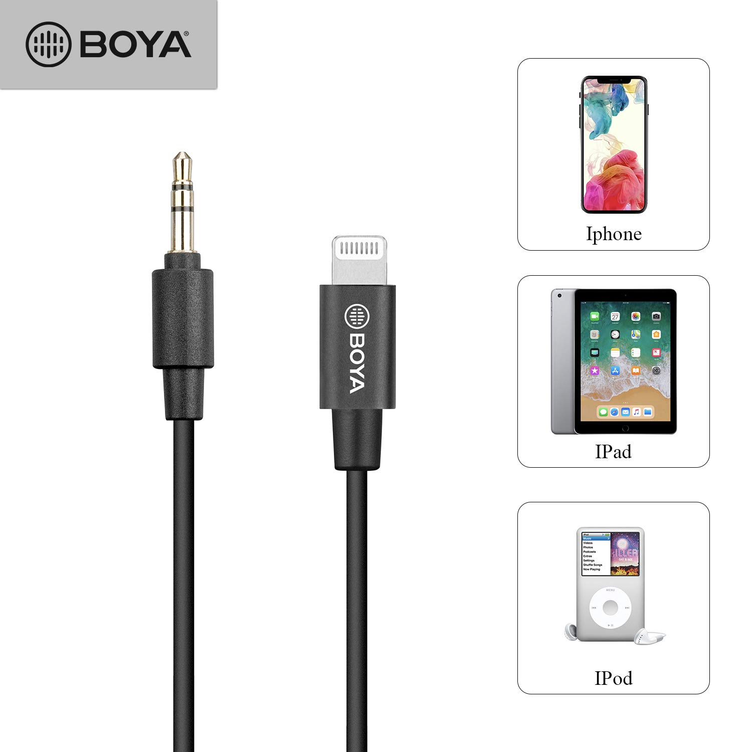 Boya BY-K1 Audio Adapter