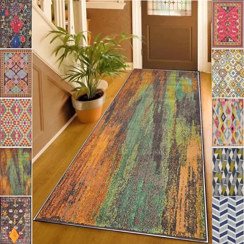 Tapis antidérapant 120 x 500 cm bleu pour sécuriser vos sols