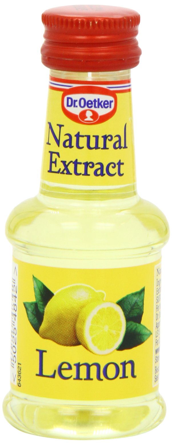 Dr Oetker Naturalny aromat cytrynowy 38 ml (zestaw 6 sztuk)