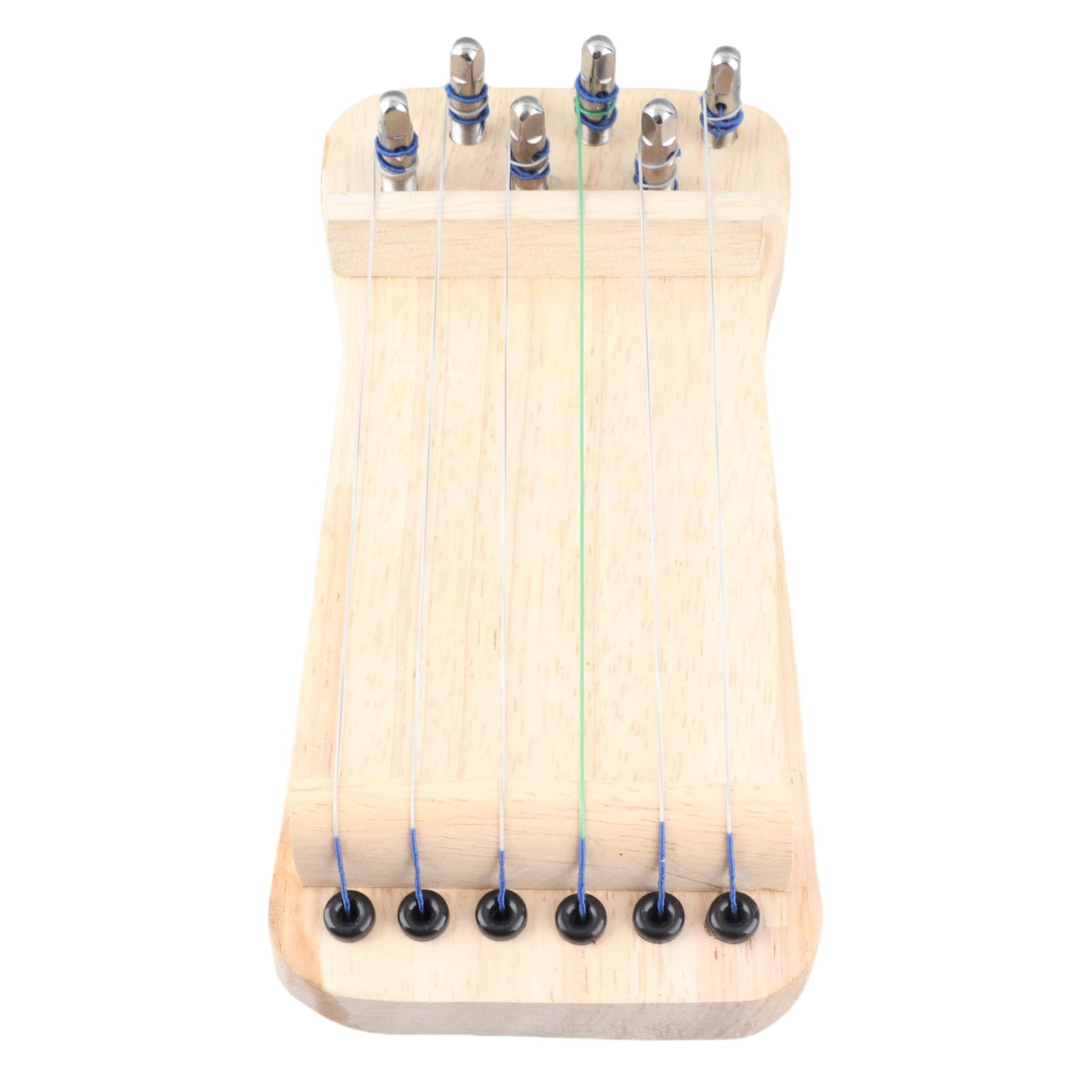 Mini outil d'entraînement Guzheng à 6 cordes avec sac de rangement inclus pour l'entraînement technique de la main droite, se familiariser avec le doigté, entraîneur de