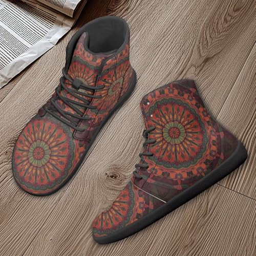 Image of Binienty Zero Drop Sole Barefoot Men's Women's PU Leather Flat Minimalist Barefoot Sneakers Athletic Shoes Waterproof